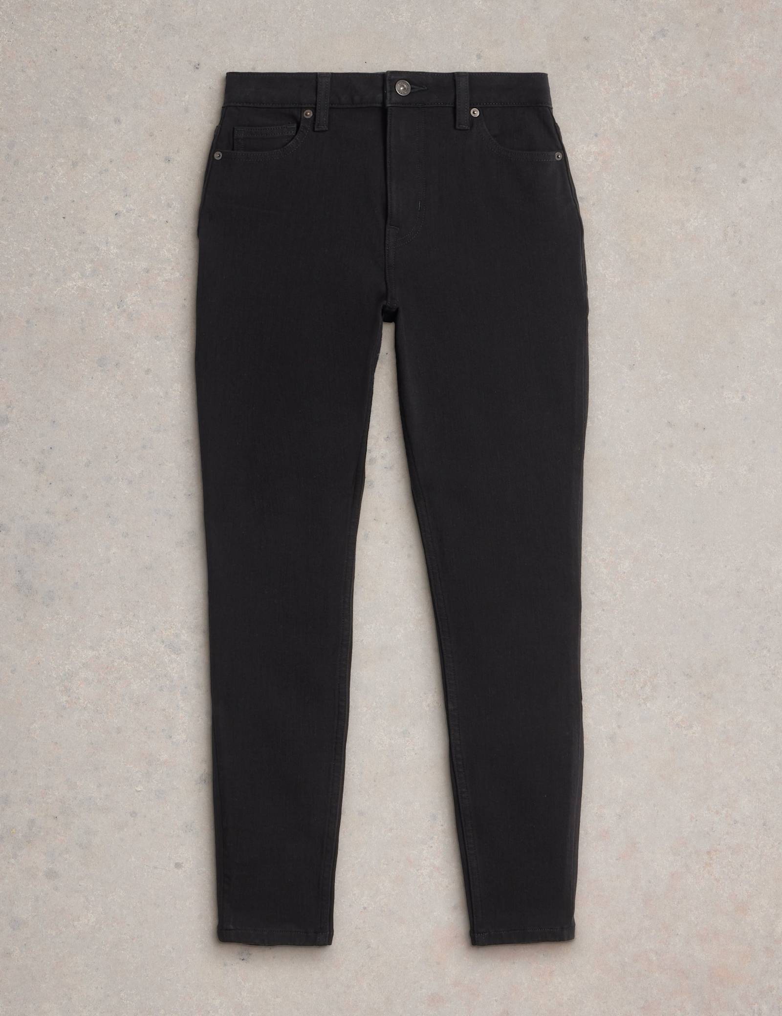 Skinny Mid Rise Ankle Grazer Jeans - image 1