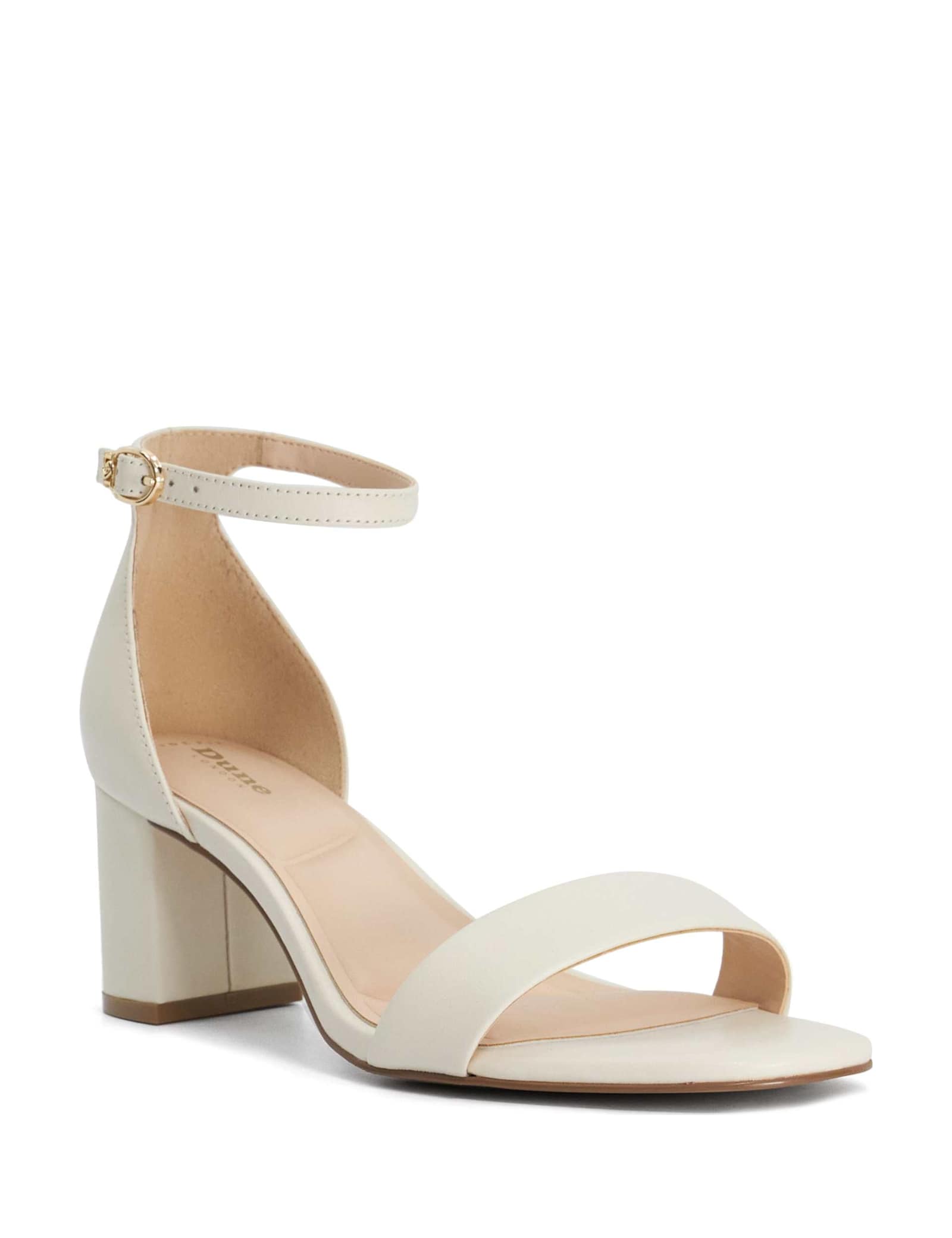 Leather Ankle Strap Block Heel Sandals - image 5
