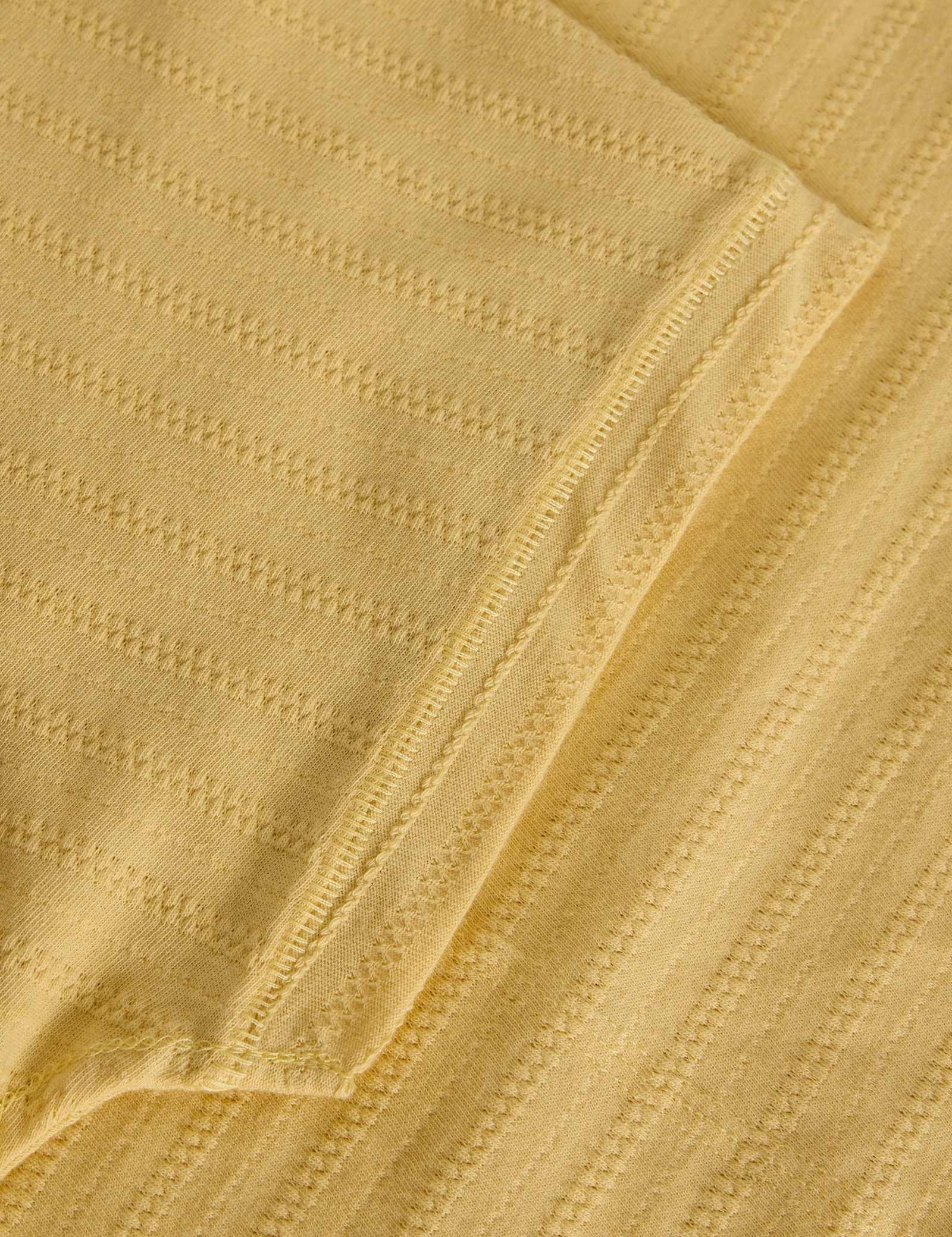 Pure Cotton Textured Notch Neck T-Shirt - image 3