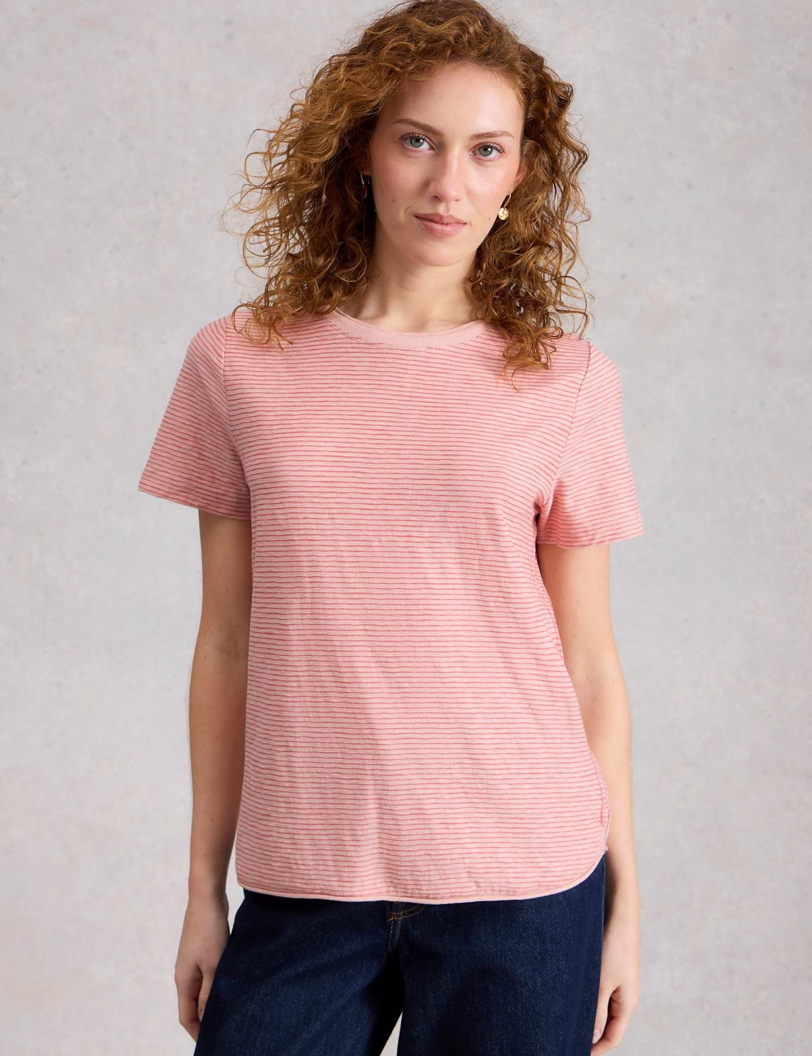 Pure Cotton Striped T-Shirt - image 3