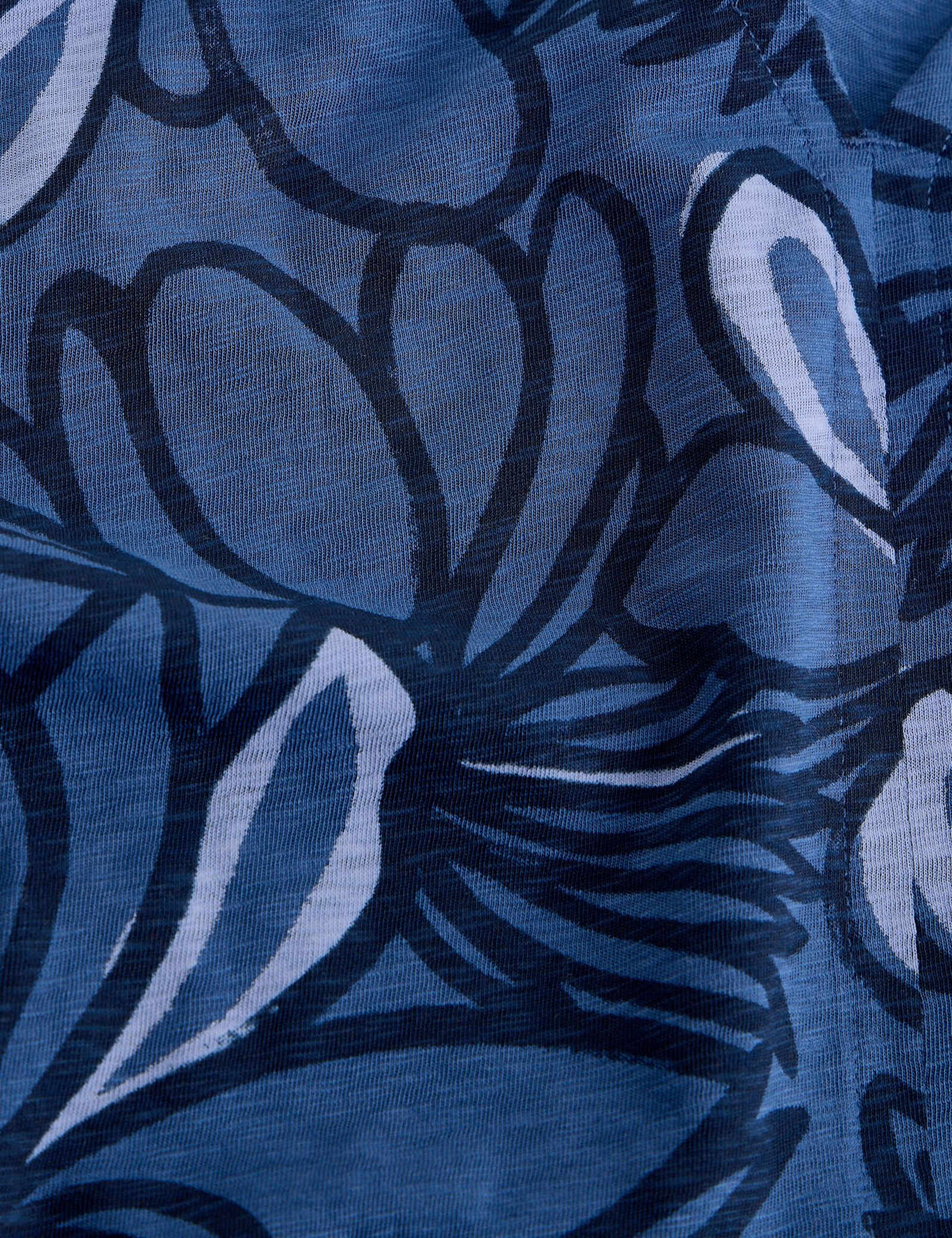 Pure Cotton Floral V-Neck T-Shirt - image 5