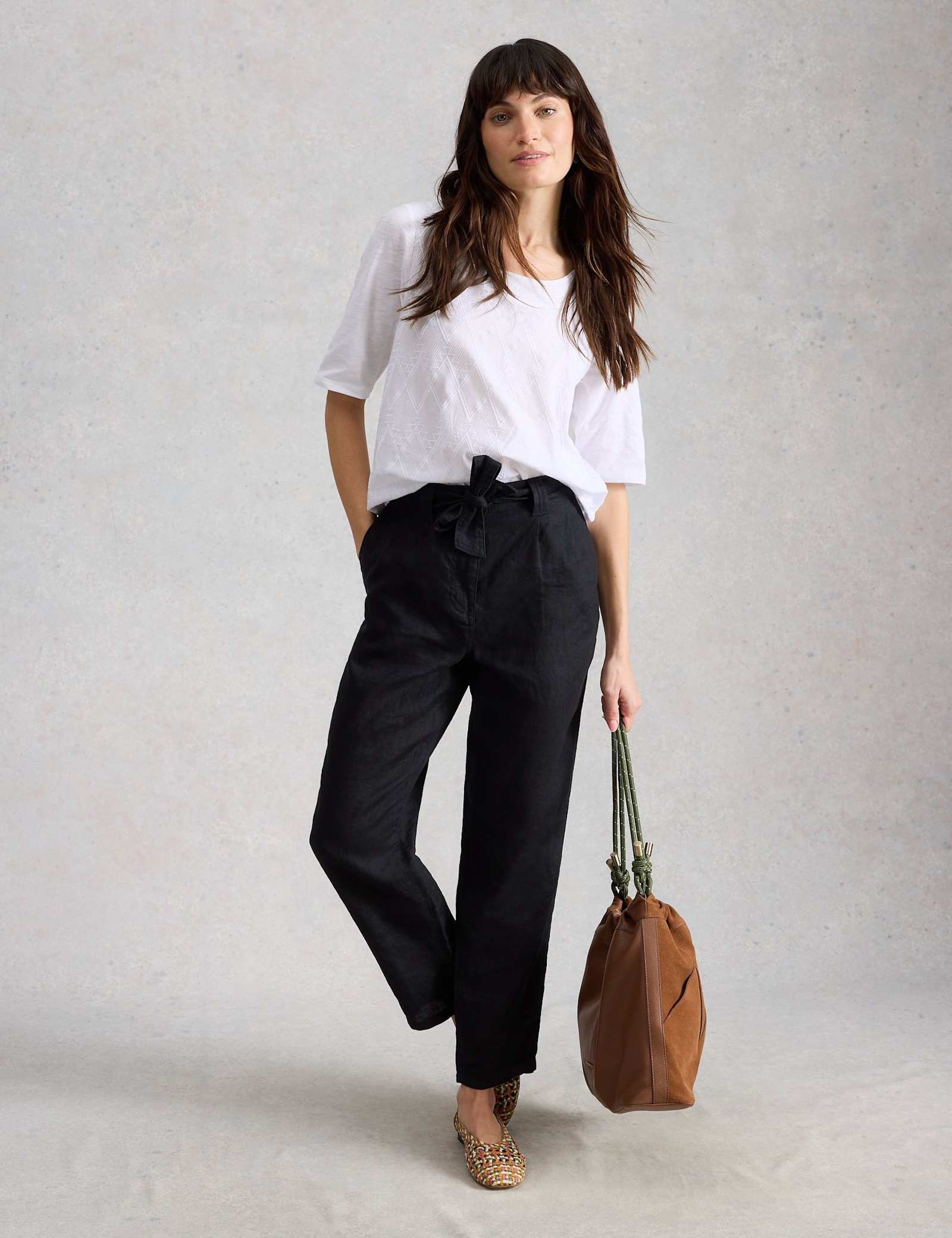 Pure Cotton Embroidered Top - image 4