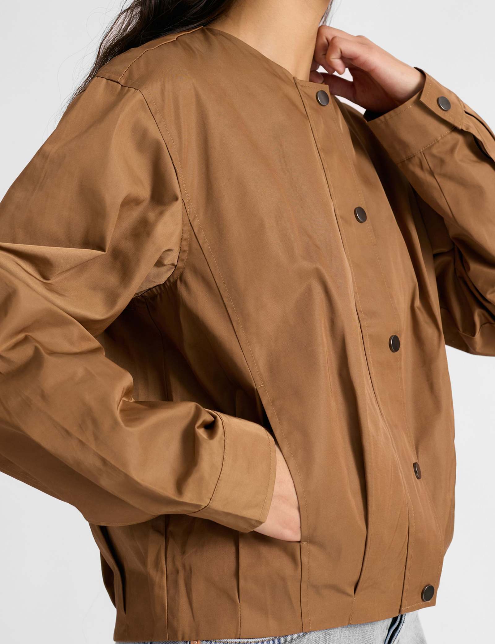 Cotton Blend Lightweight Jacket - image 3