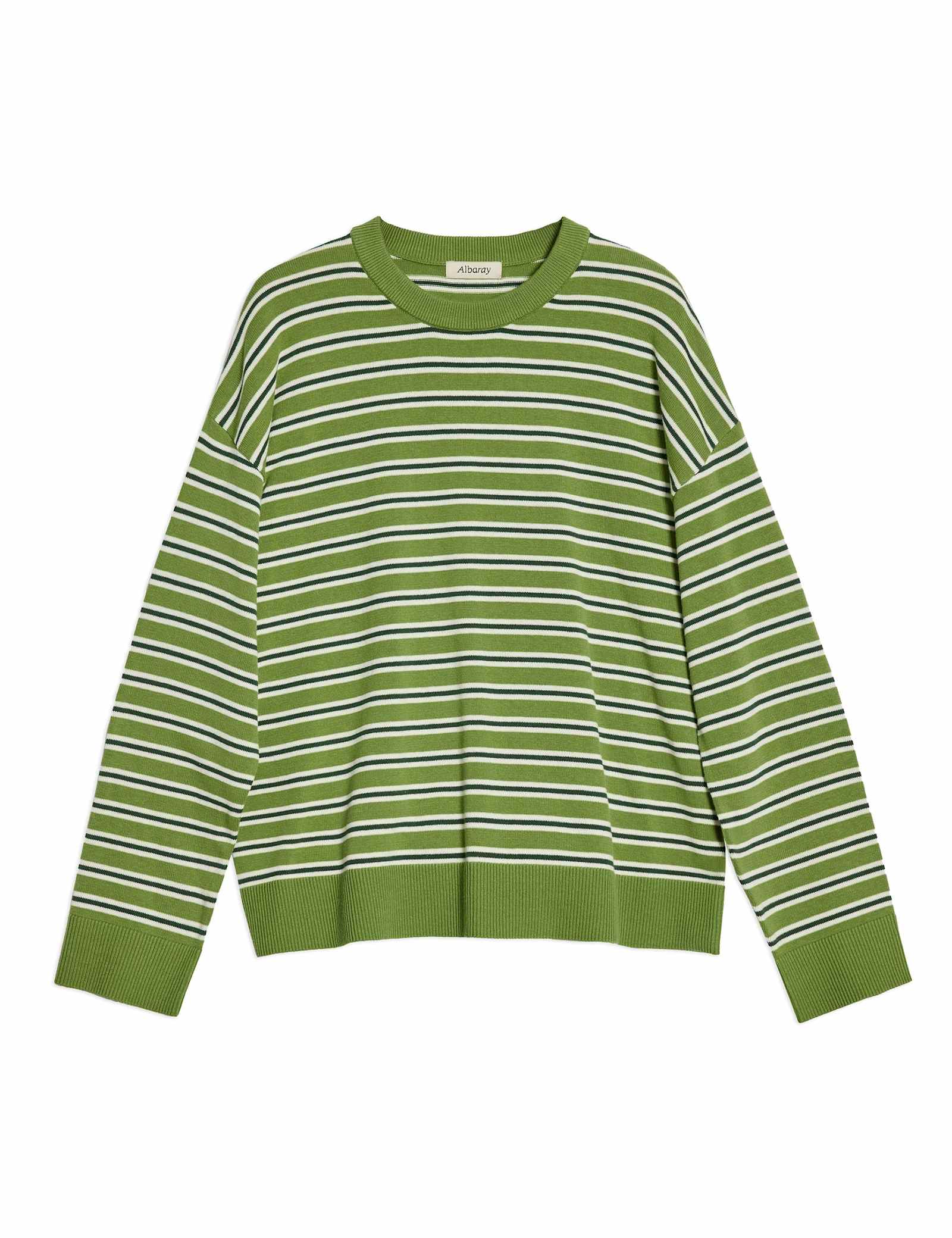 Pure Cotton Striped Jumper - image 1