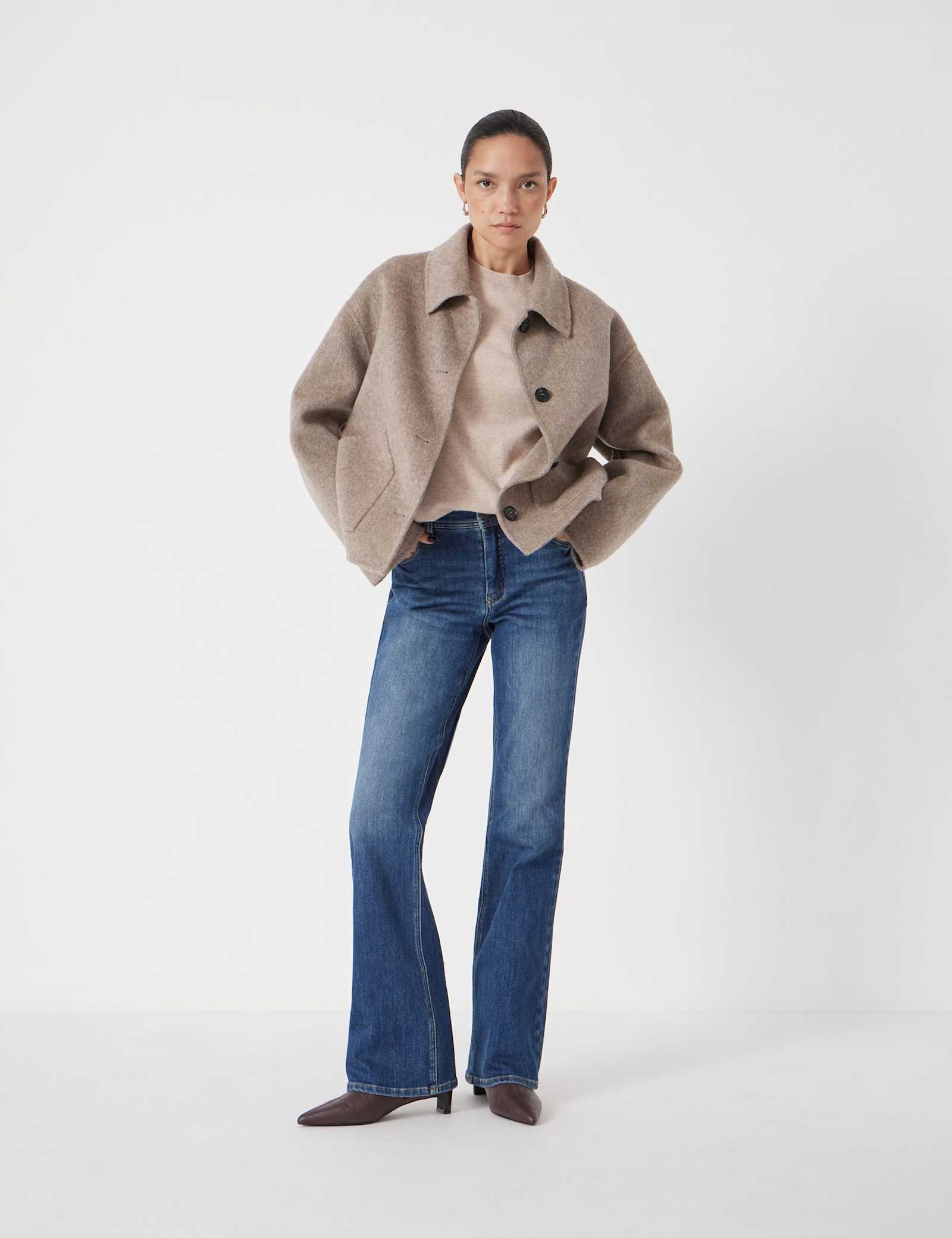 Mid Rise Bootcut Jeans - image 3