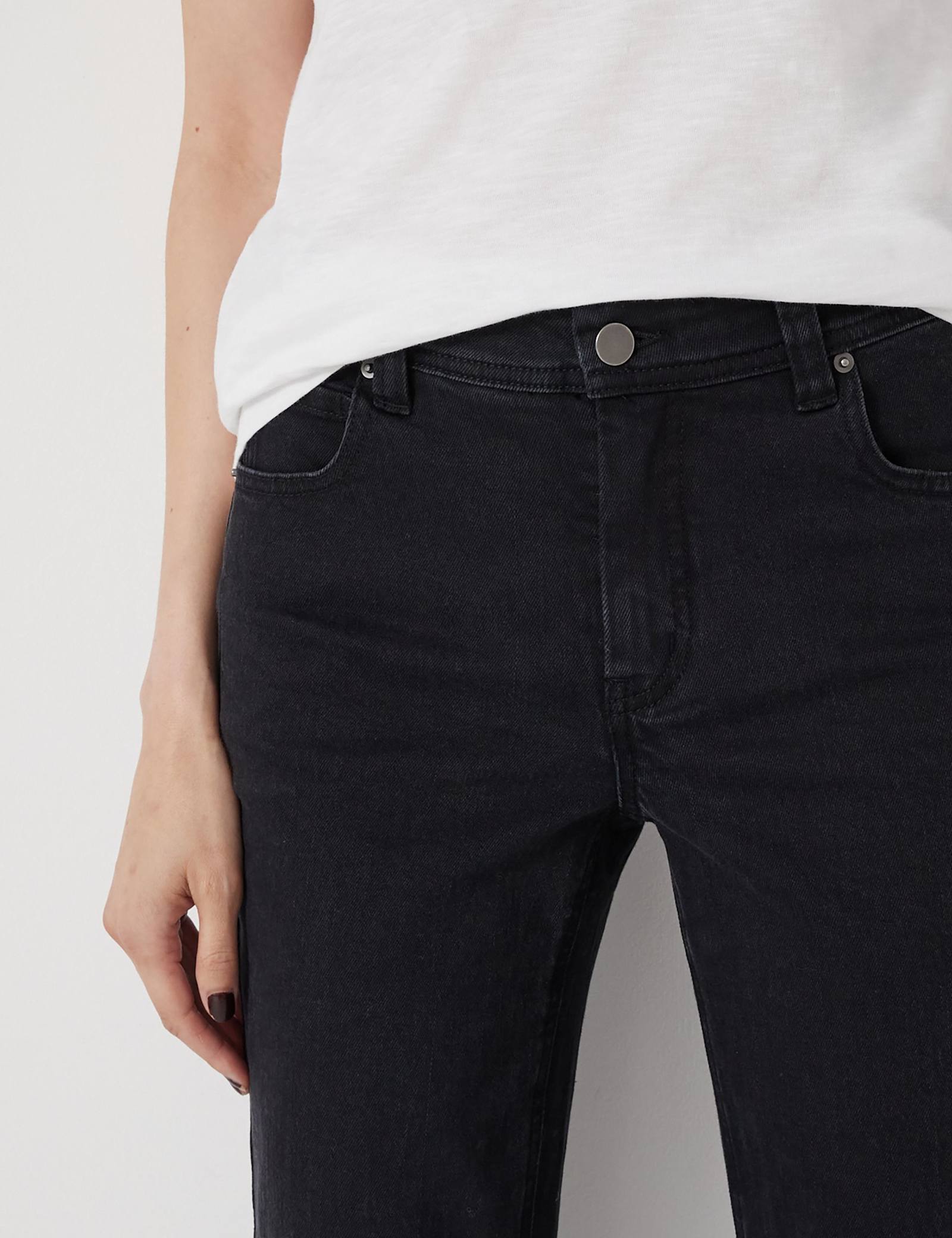 Mid Rise Bootcut Jeans - image 4