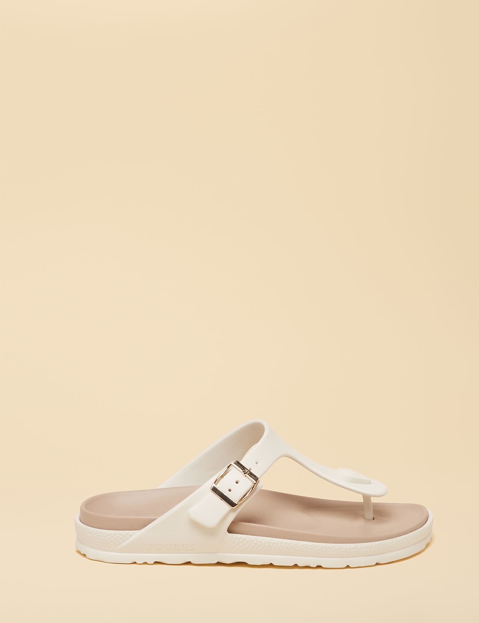 Buckle Flat Flip Flops - image 1