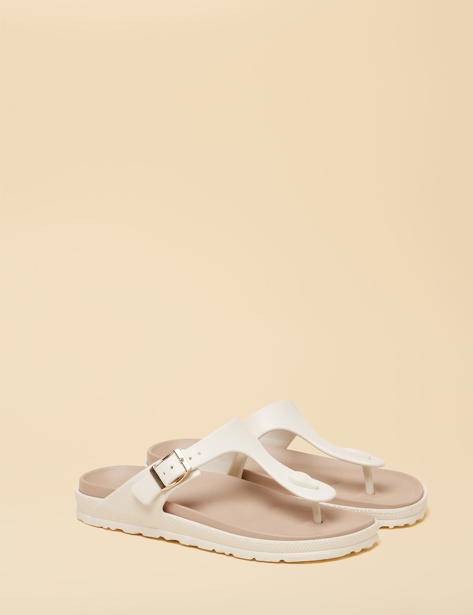 Buckle Flat Flip Flops - image 5
