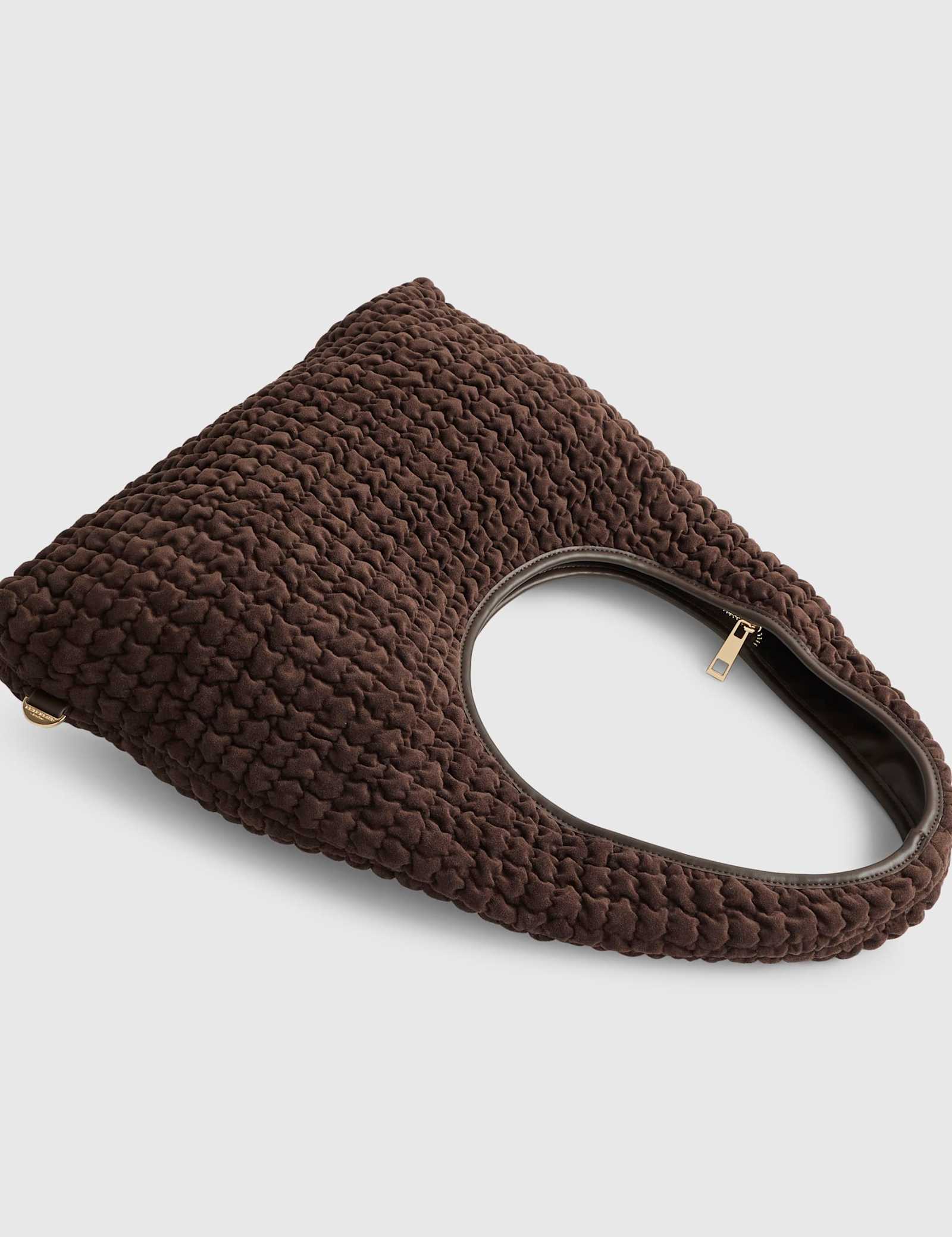 Faux Leather Shoulder Bag - image 4