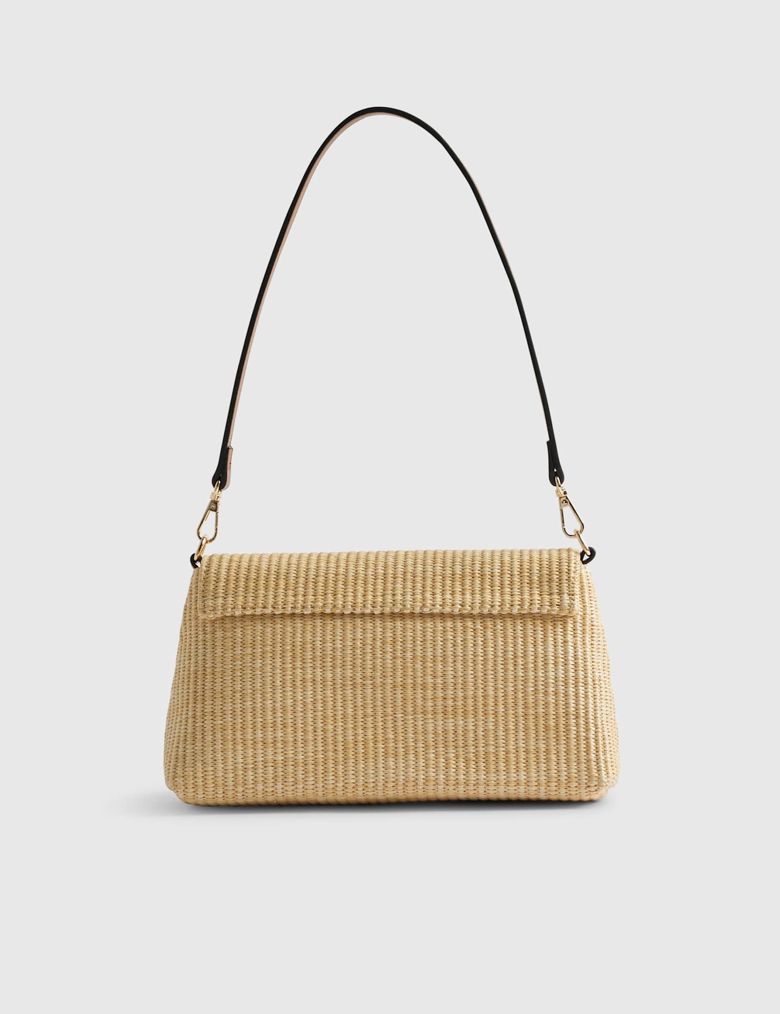Straw Shoulder Bag - image 4