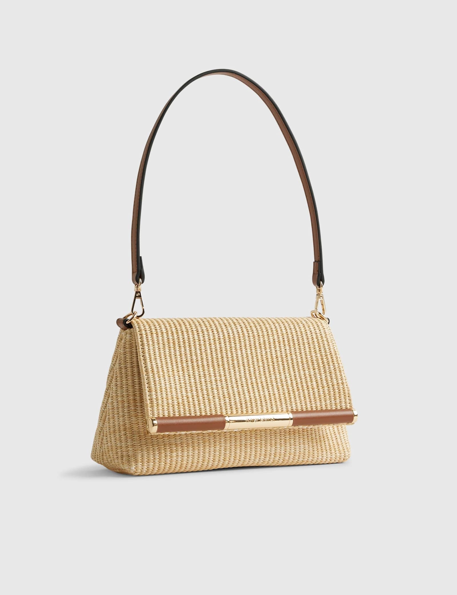 Straw Shoulder Bag - image 3