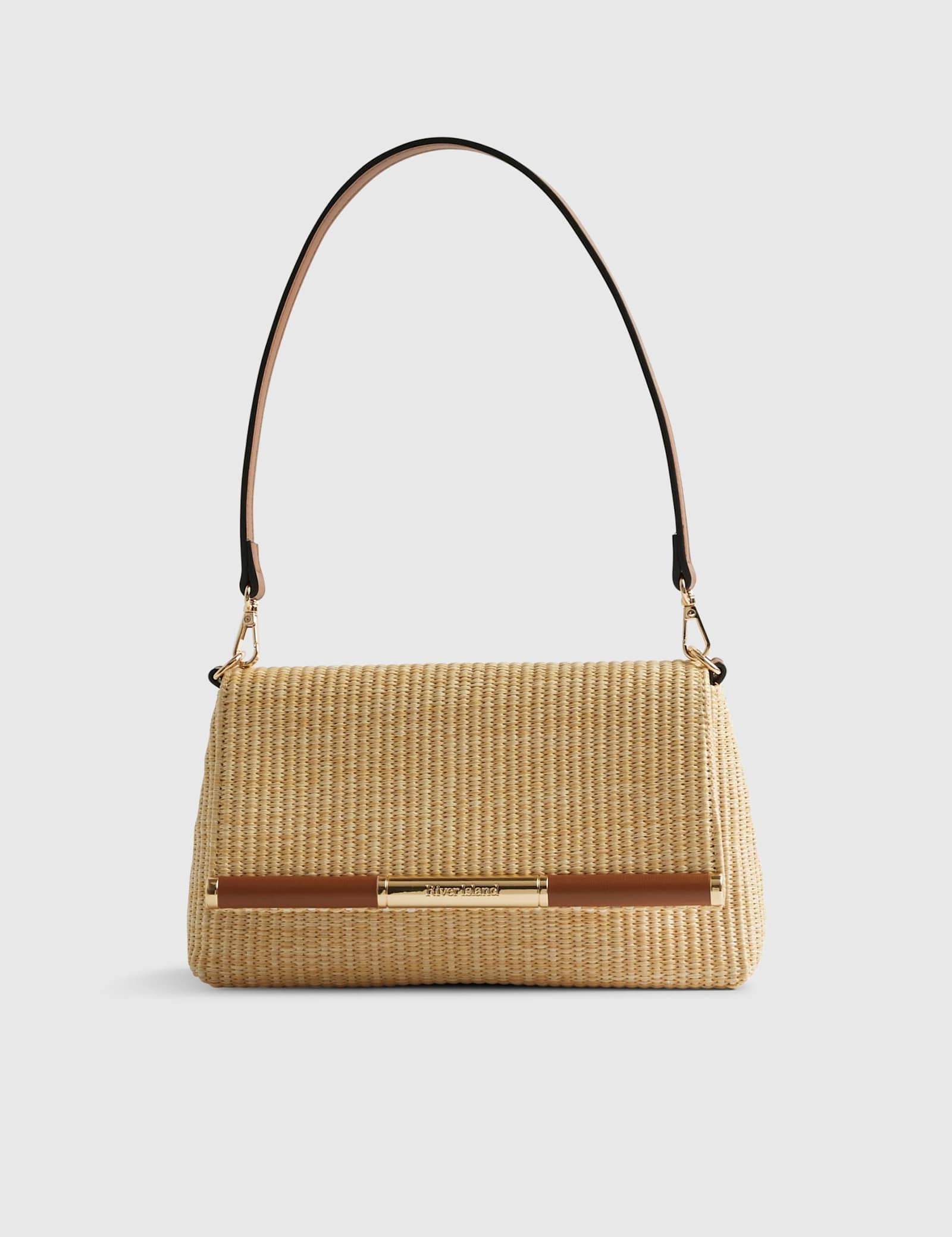 Straw Shoulder Bag - image 2