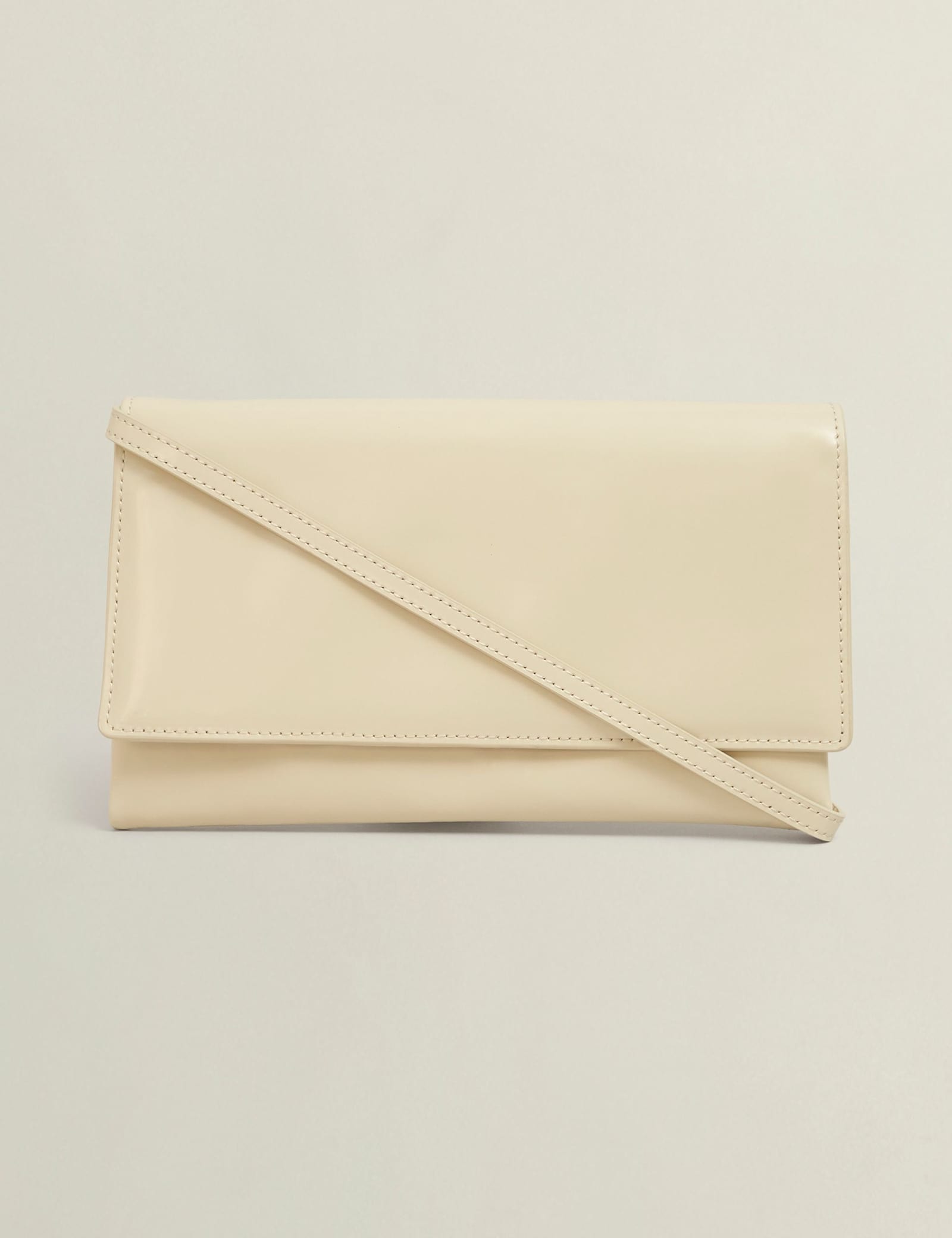 Leather Clutch Bag - image 1