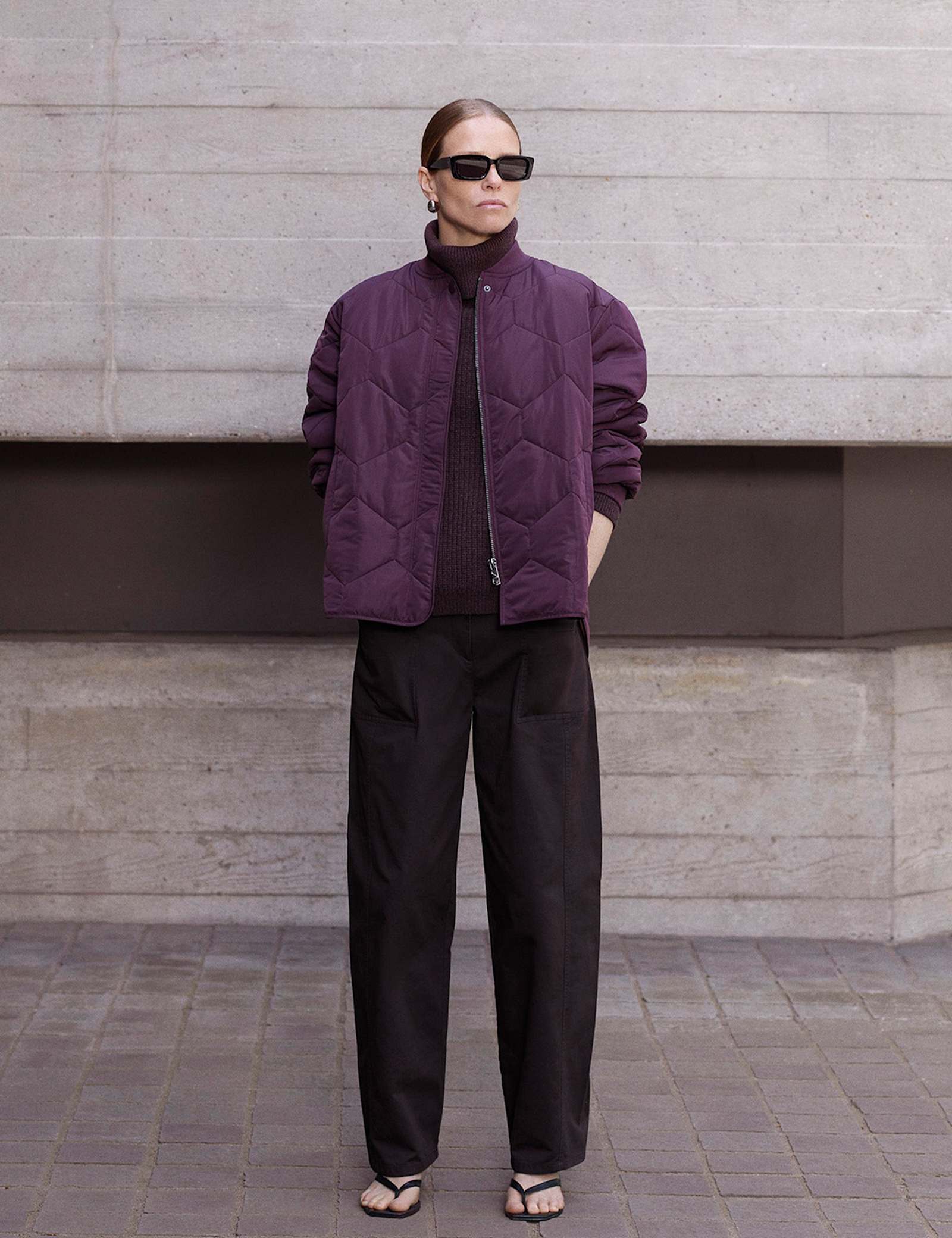 Ida Quilted Relaxed Jacket - image 2