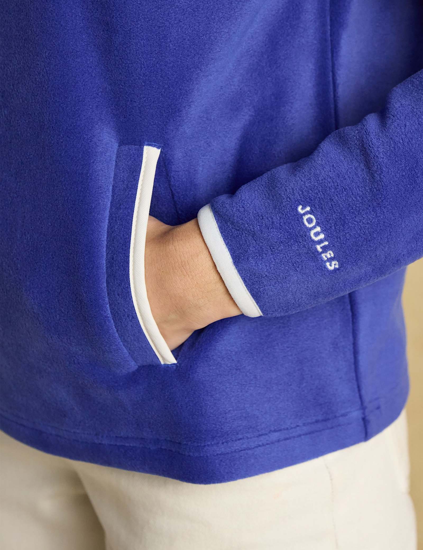 High Neck Fleece Sweatshirt - image 4