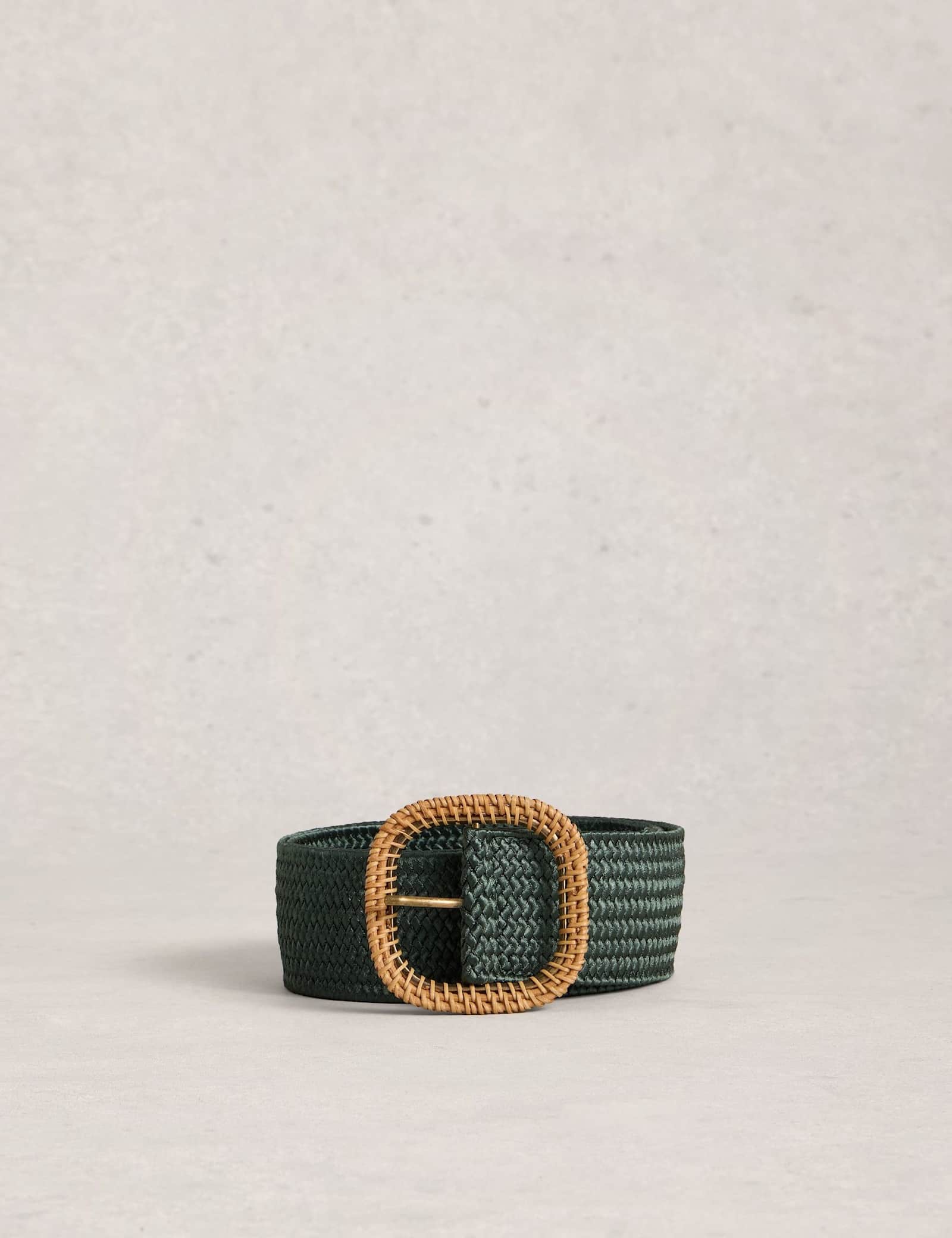 Summer Weave Buckle Belt - image 1