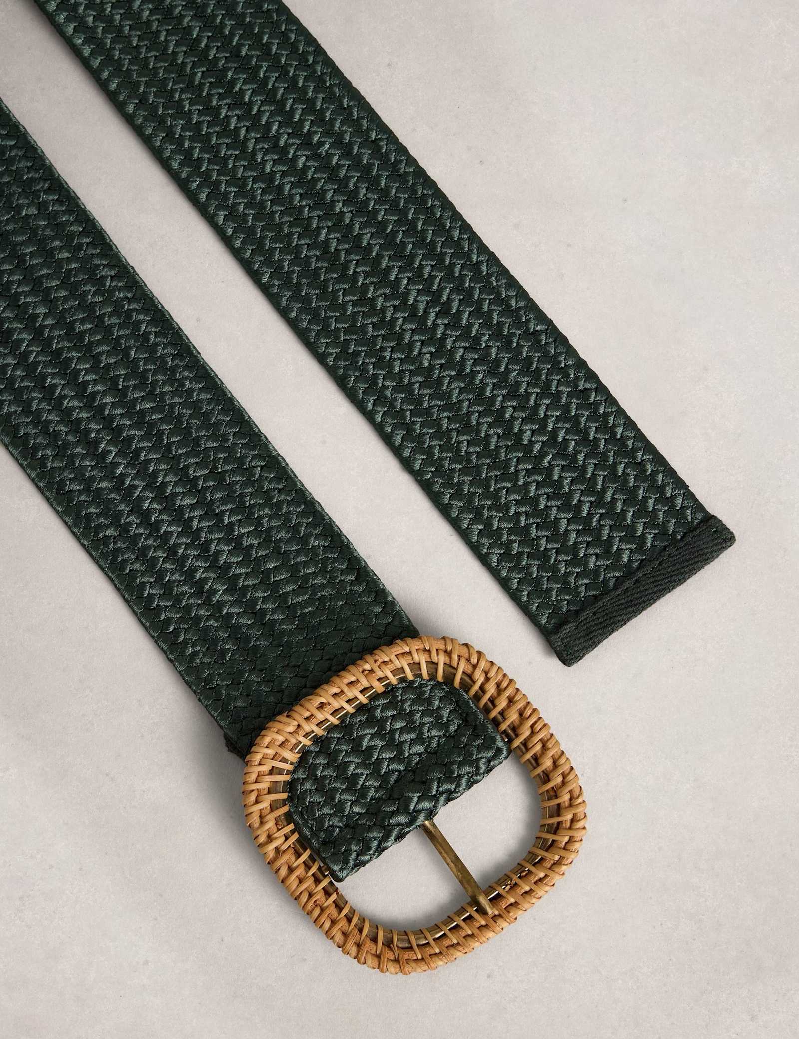 Summer Weave Buckle Belt - image 4