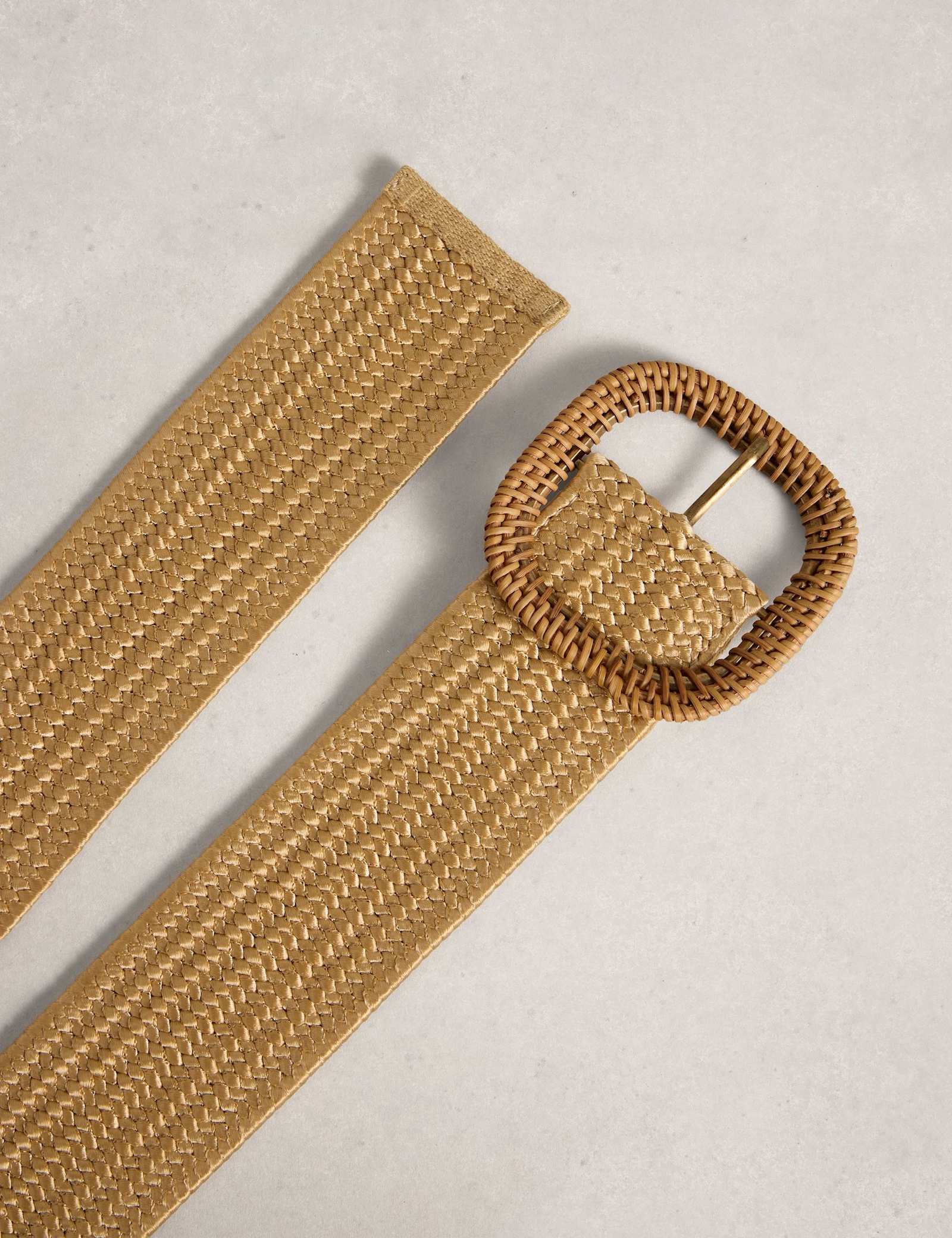 Summer Weave Buckle Belt - image 5