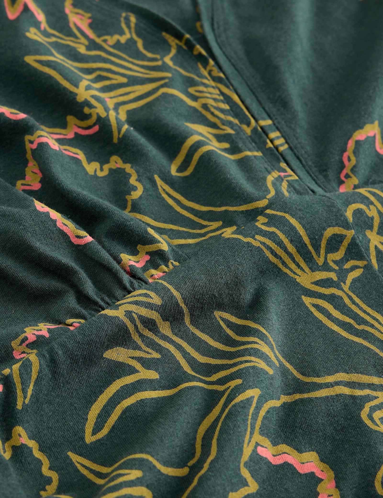 Jersey Floral Midi Tea Dress - image 3