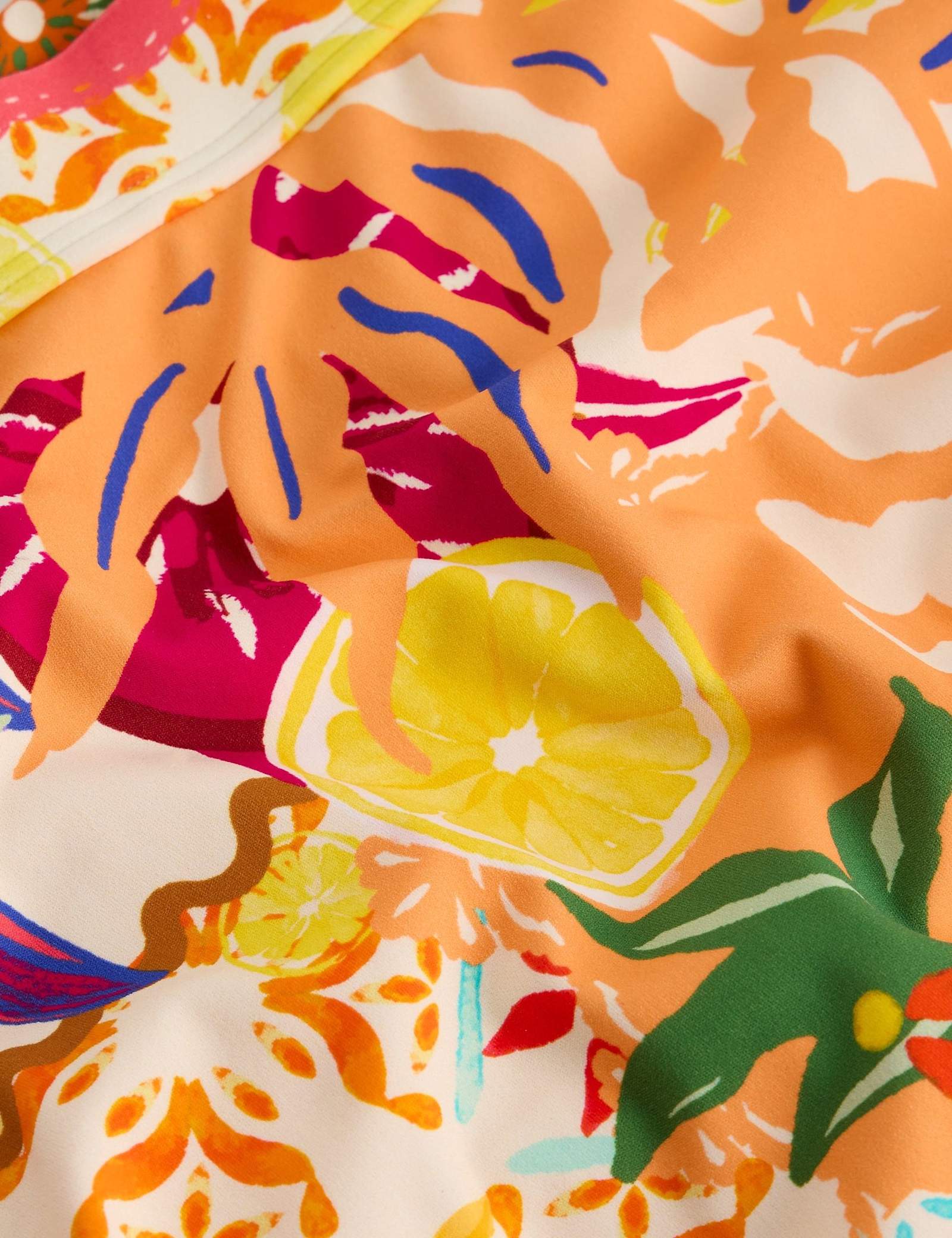 Printed High Waisted Bikini Bottoms - image 5