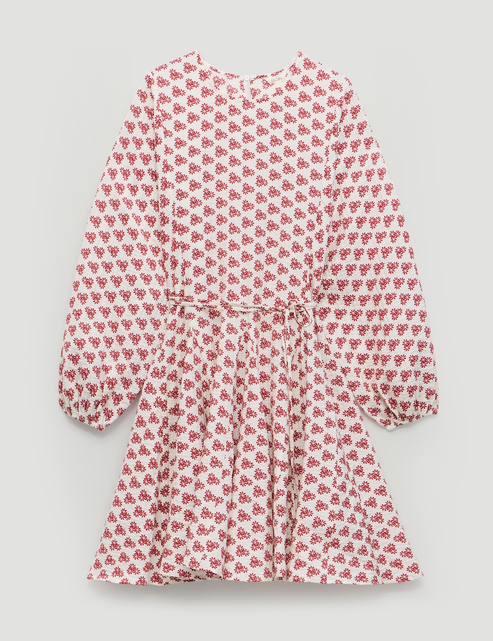Floral Mini Smock Dress - image 1