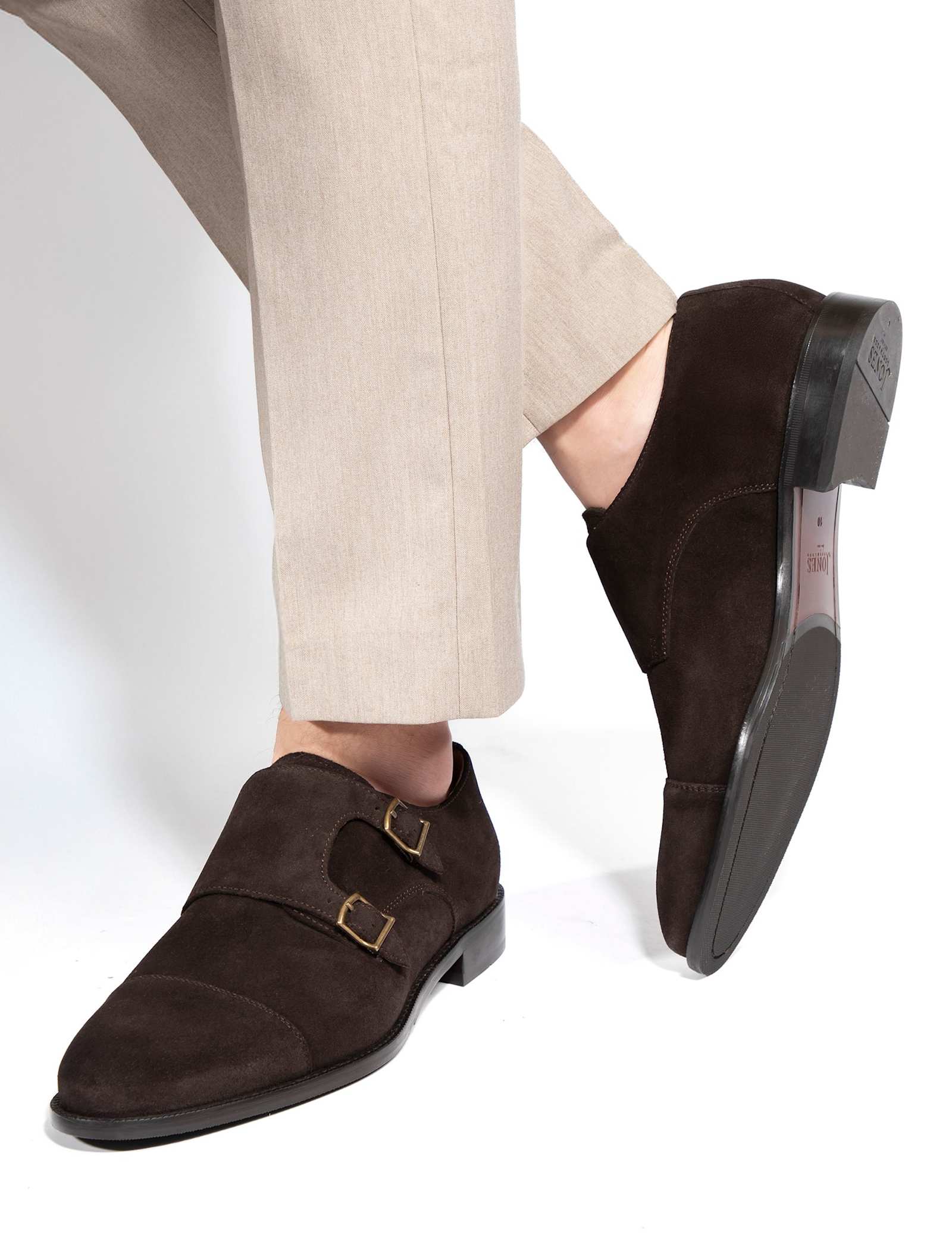 Leather Monk Strap Shoes - image 1