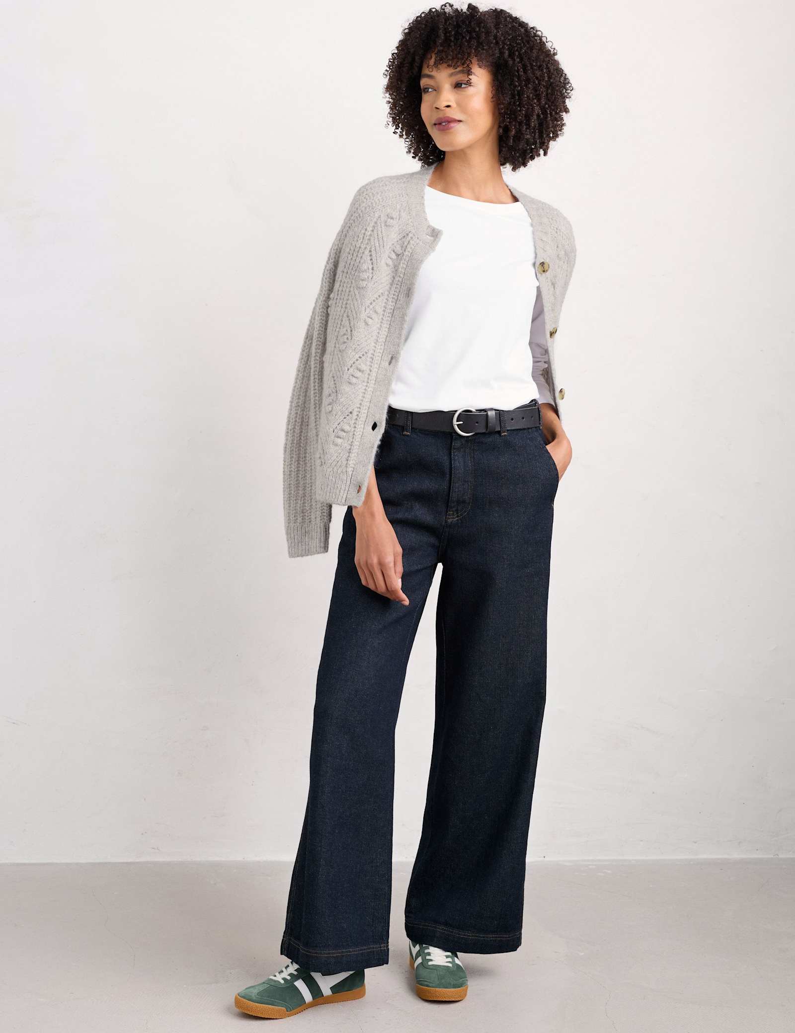 Cotton Rich Slash Neck Top - image 4