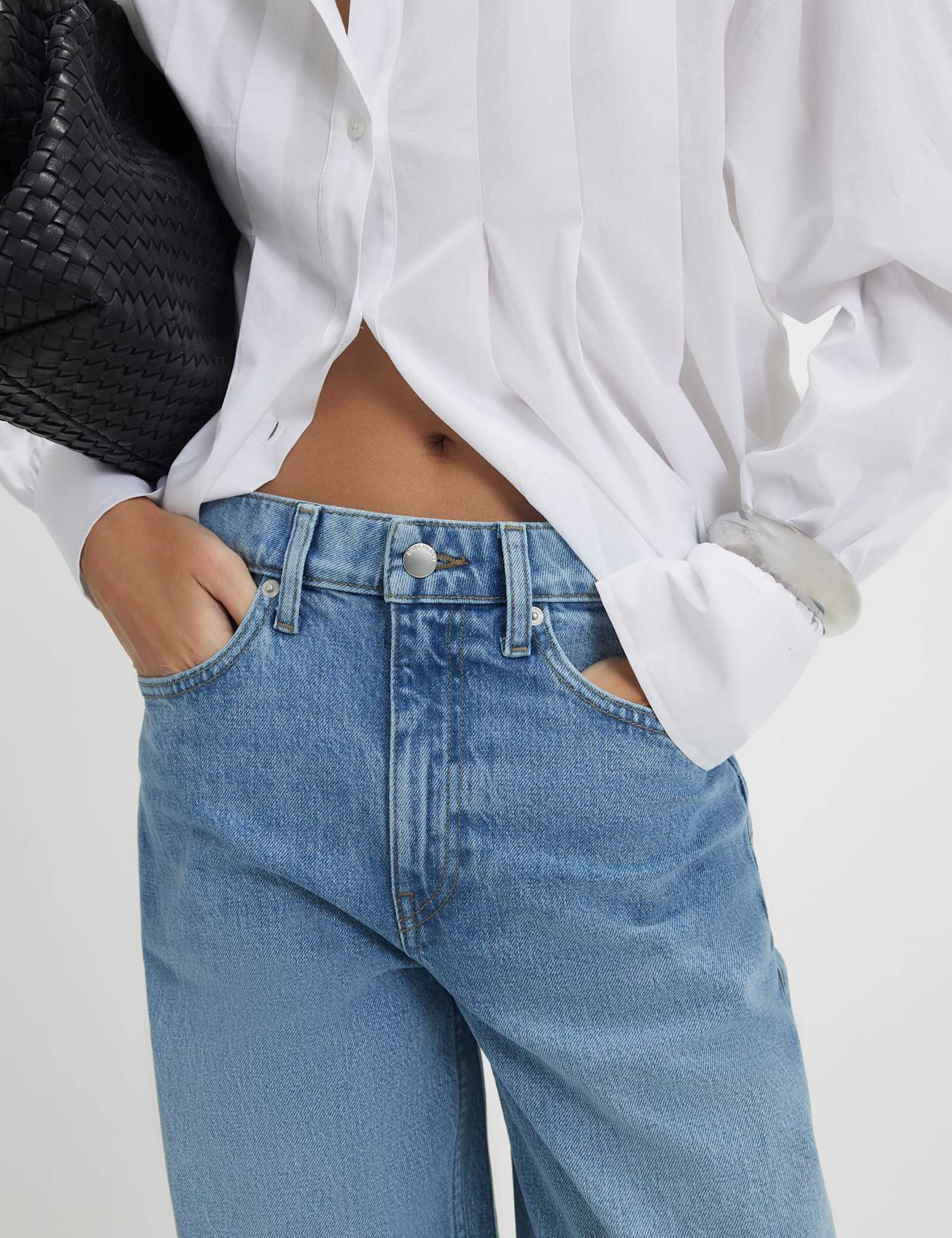 Mid Rise Barrel Leg Jeans - image 2