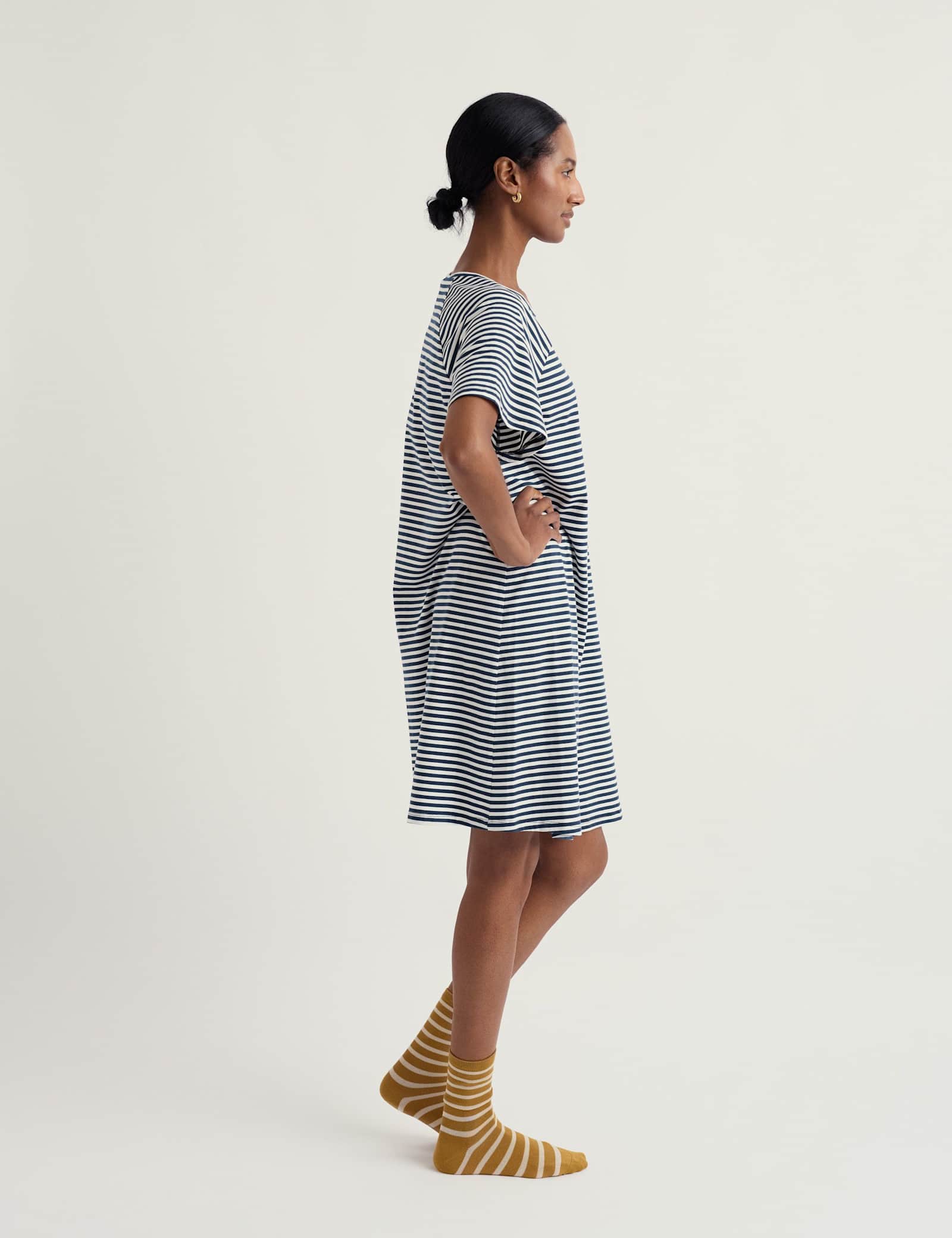 Cotton Rich Striped Nightdress - image 5