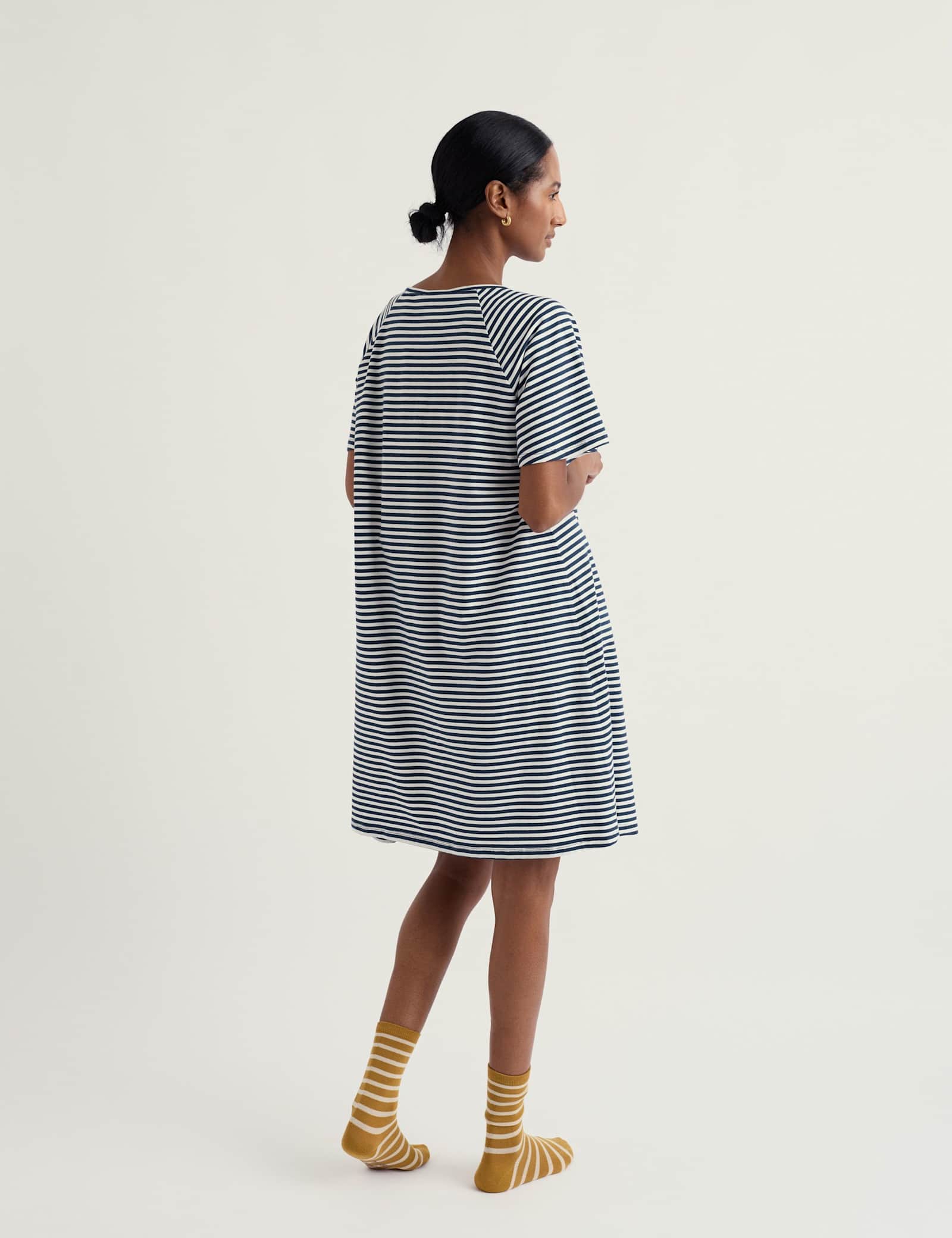 Cotton Rich Striped Nightdress - image 4