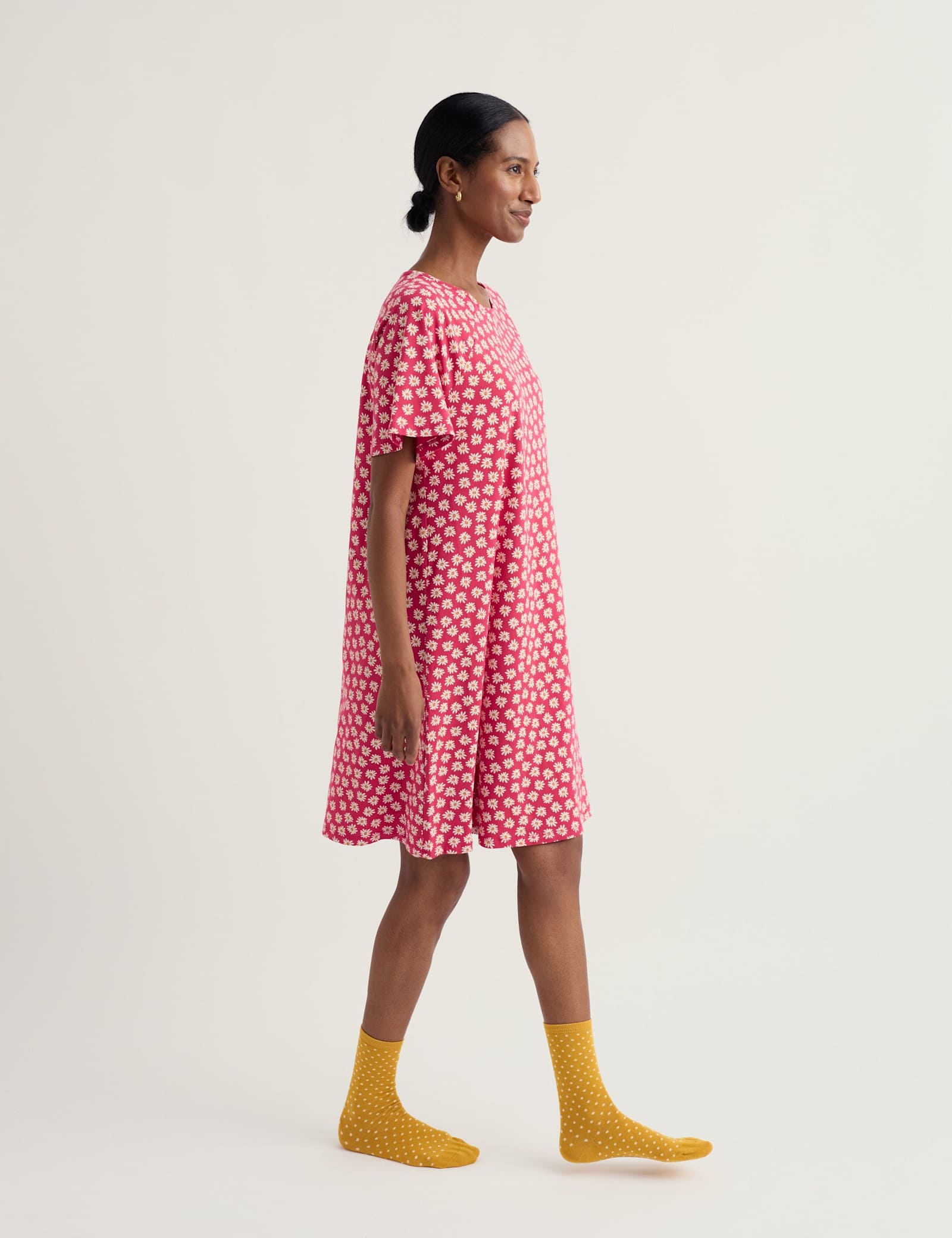 Cotton Rich Floral Nightdress - image 2