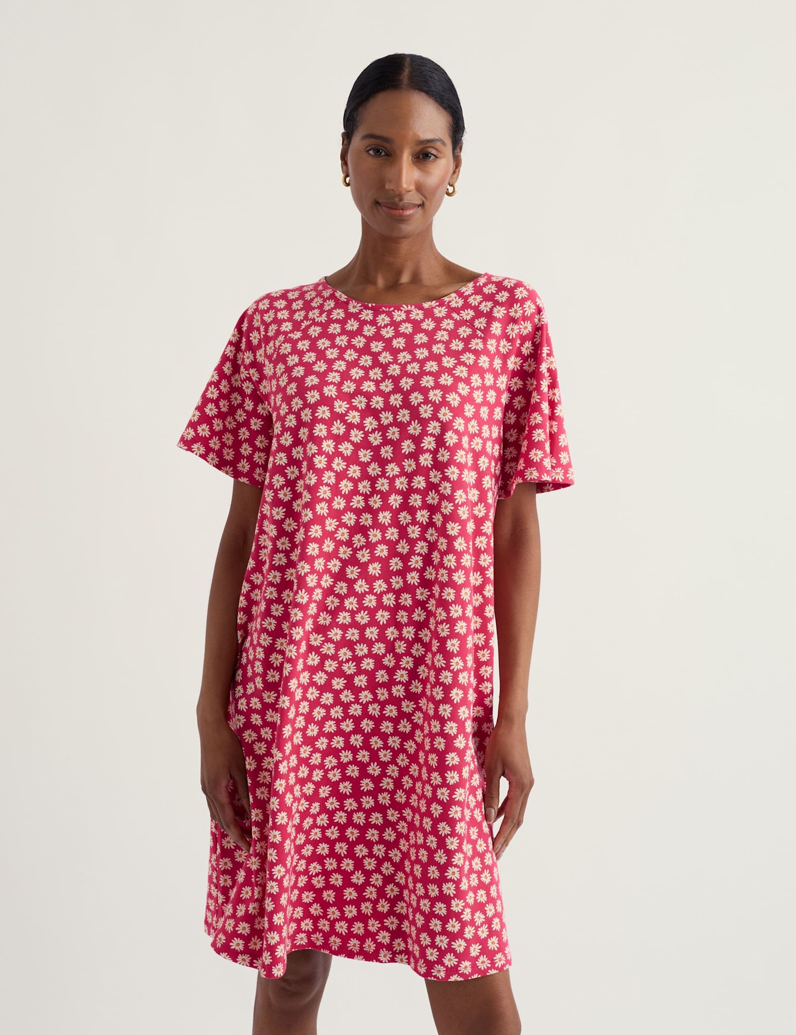 Cotton Rich Floral Nightdress - image 5