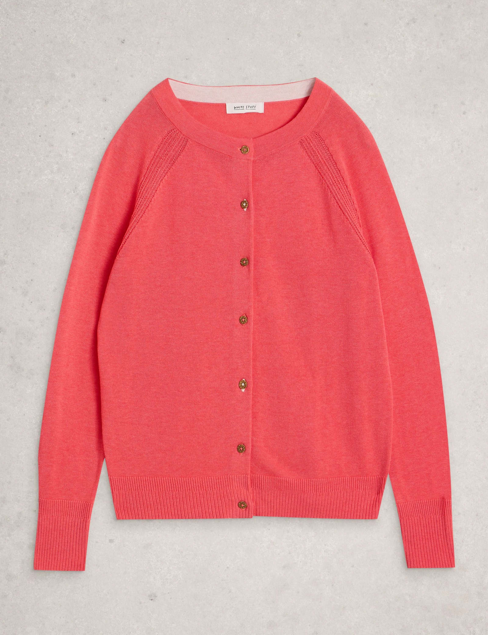 Pure Cotton Crew Neck Cardigan - image 1