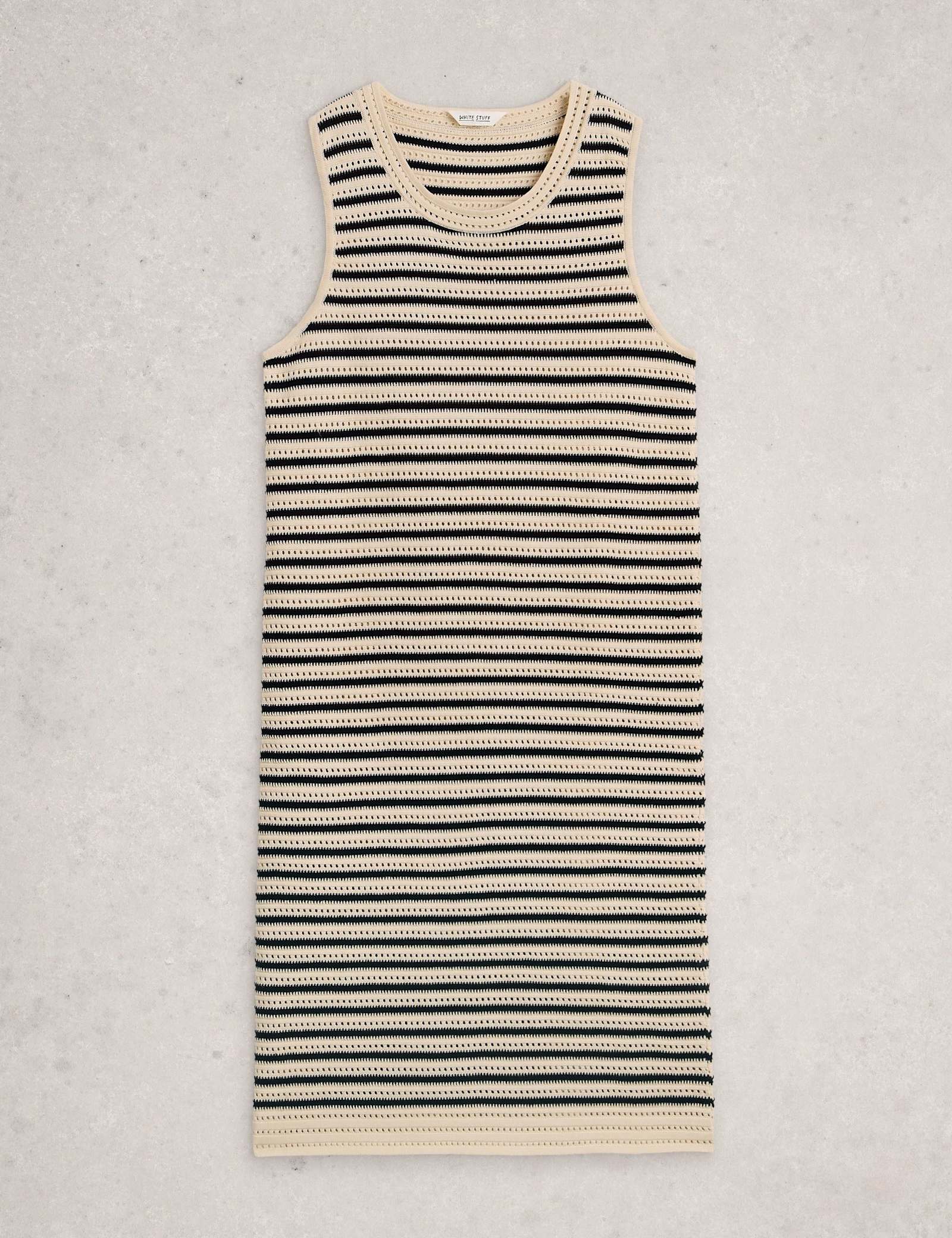 Pure Cotton Crochet Style Midi Beach Dress - image 1