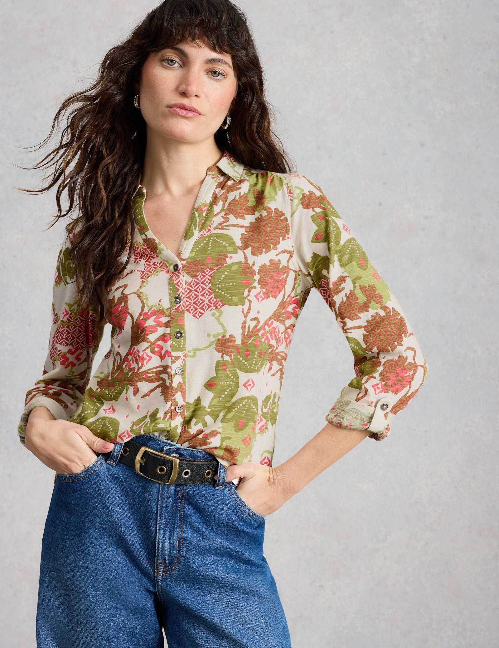 Pure Cotton Printed Shirt - image 5