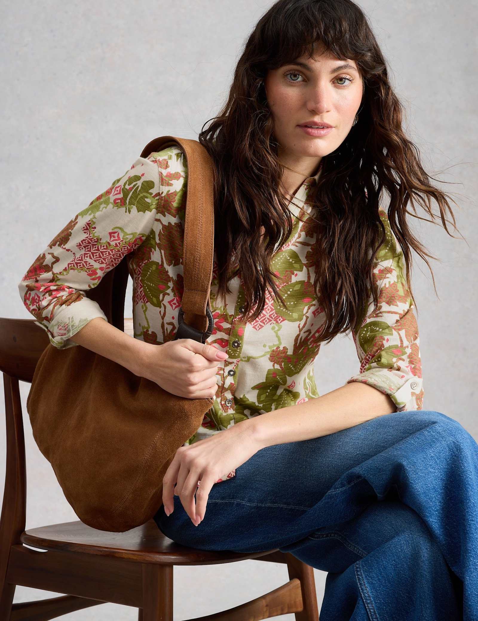 Pure Cotton Printed Shirt - image 2