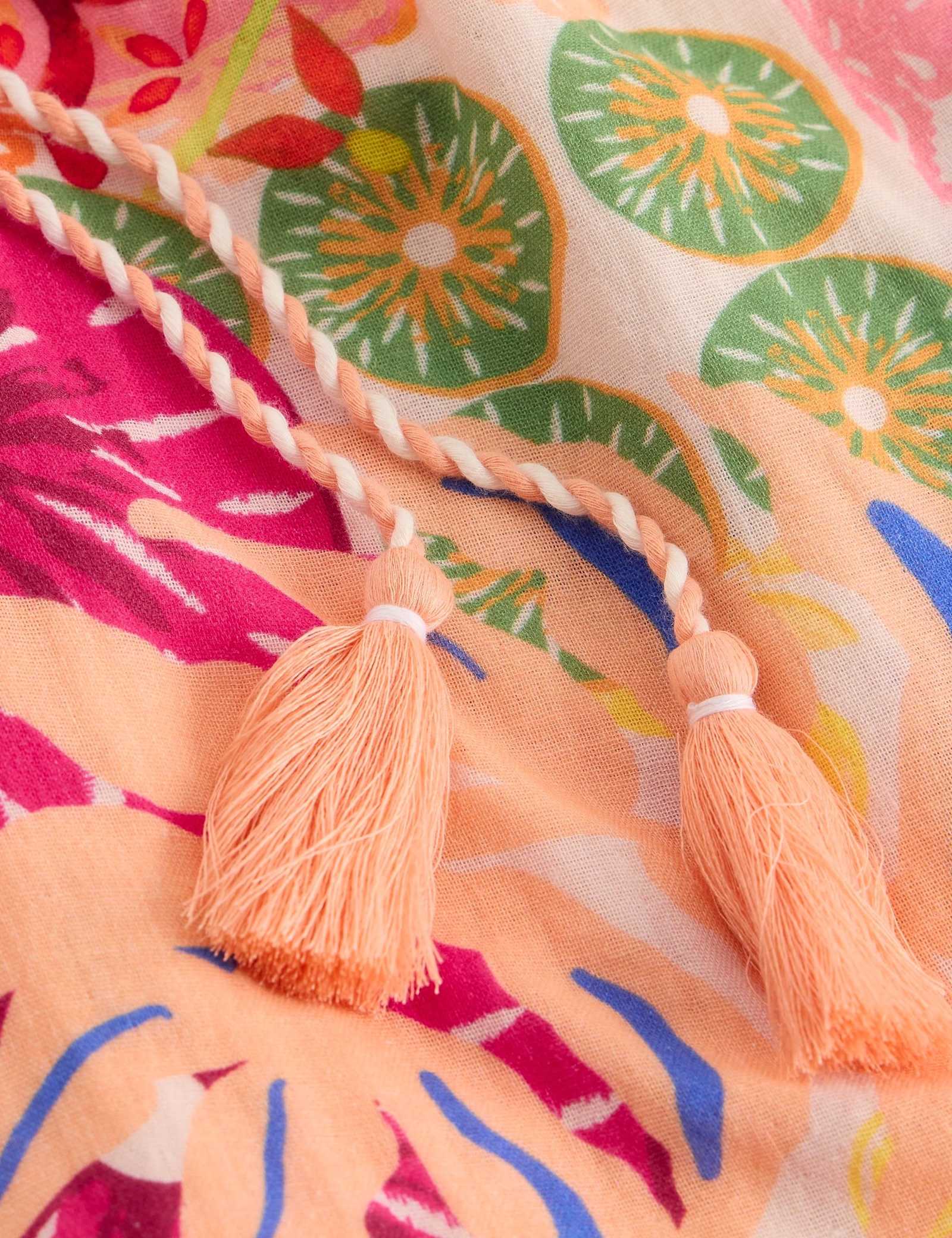 Pure Cotton Printed Knee Length Beach Dress - image 3