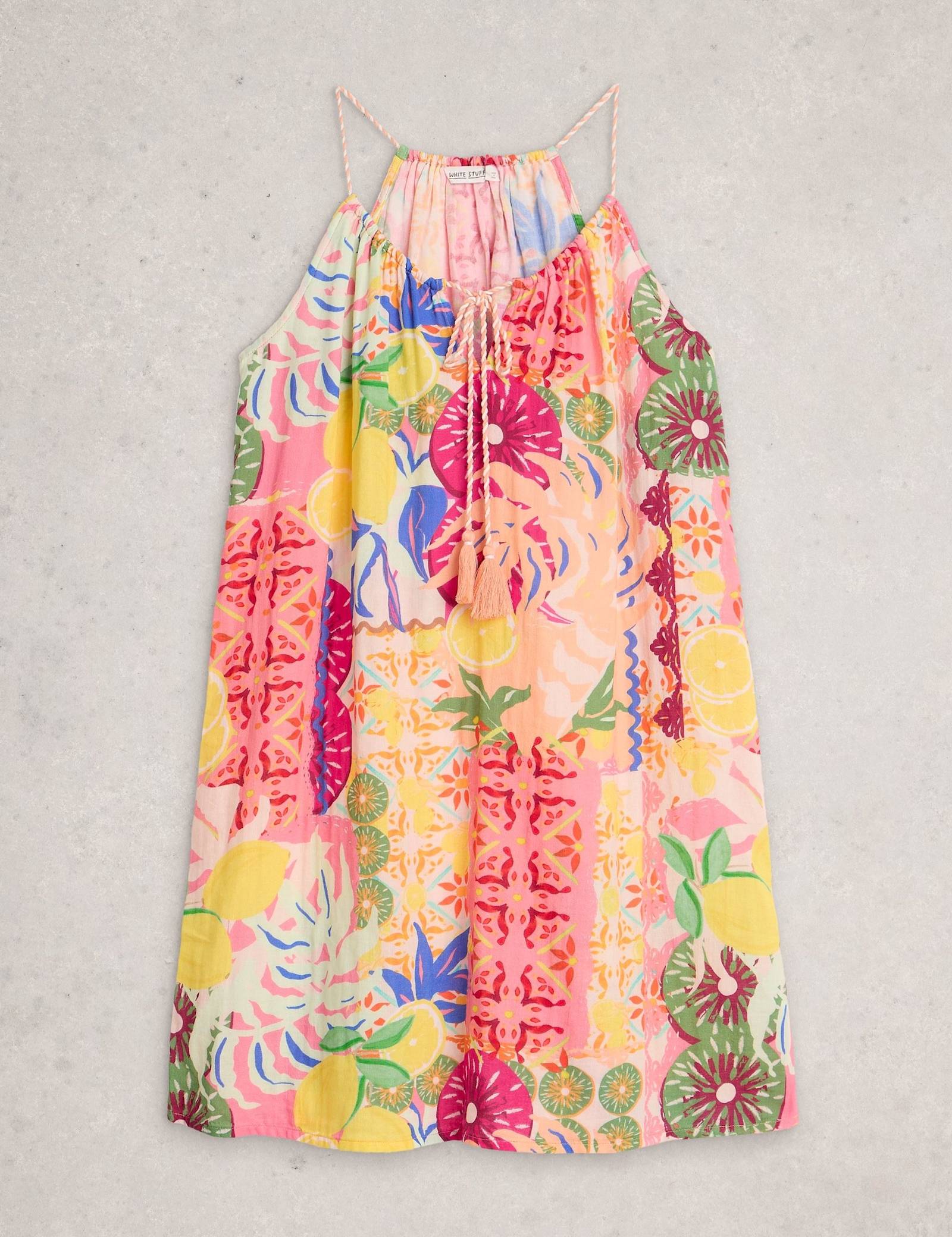 Pure Cotton Printed Knee Length Beach Dress - image 1
