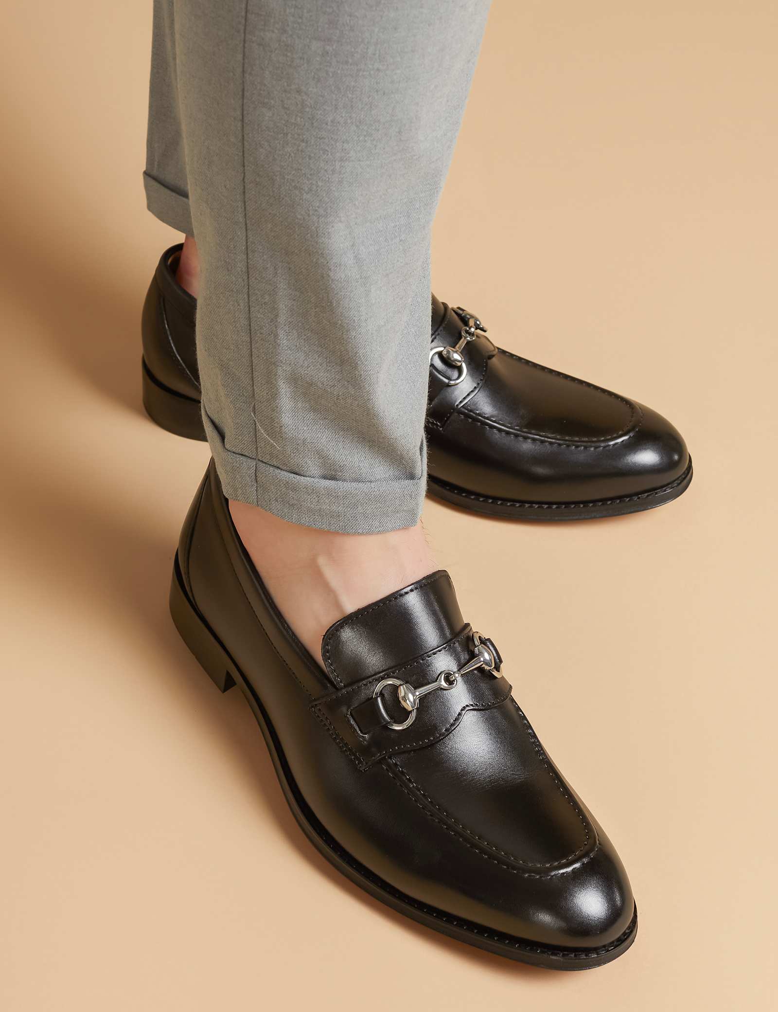 Leather Slip-On Loafers - image 3