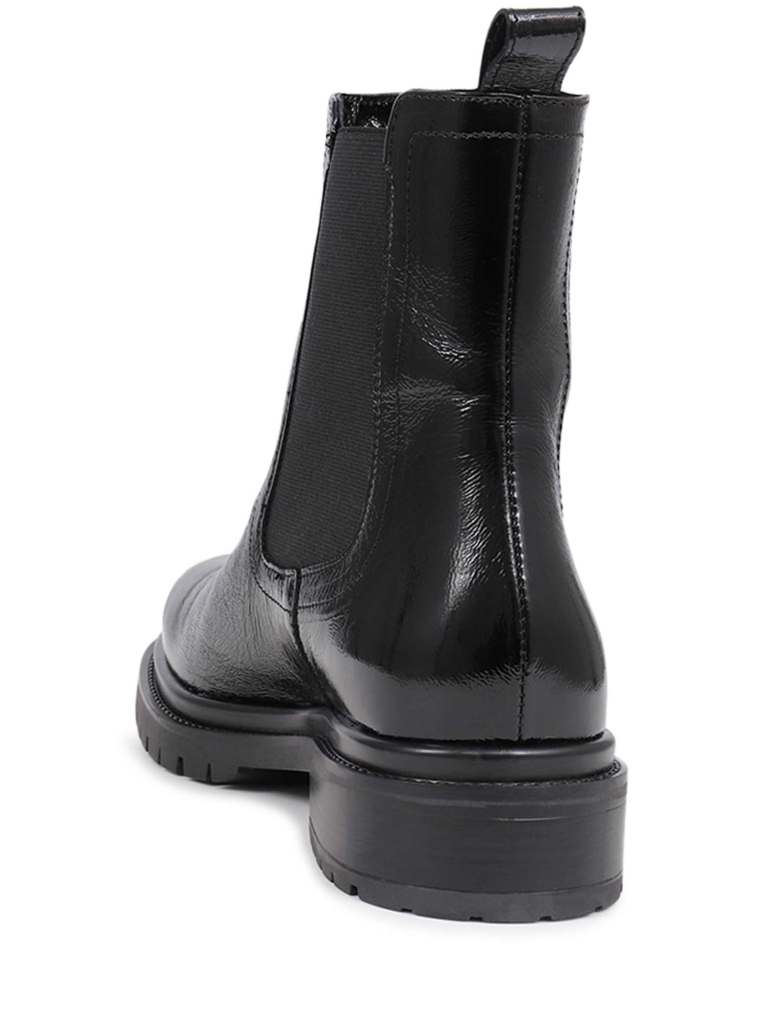 Patent Leather Chelsea Ankle Boots - image 4