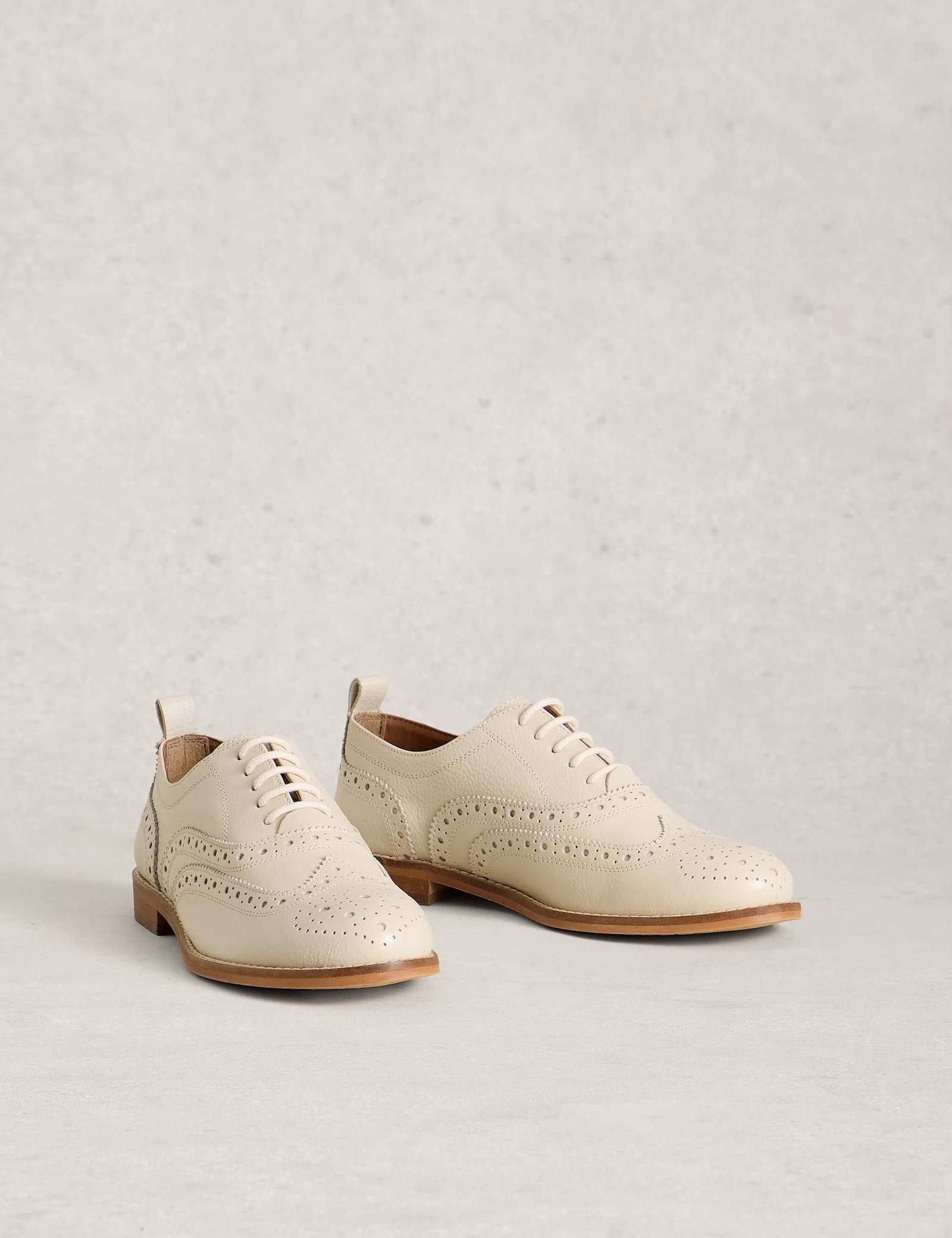 Leather Lace Up Brogues - image 3