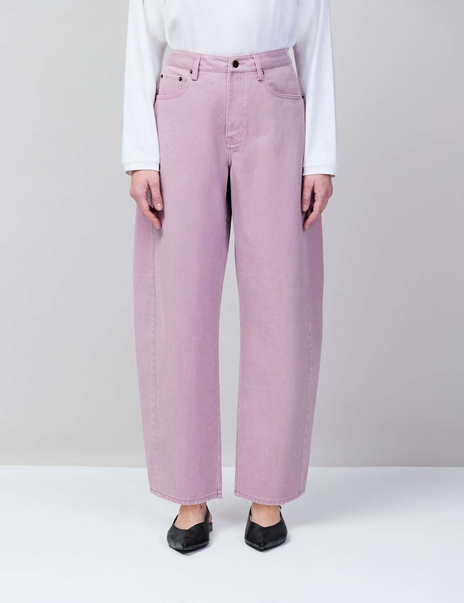 Mid Rise Barrel Jeans - image 5