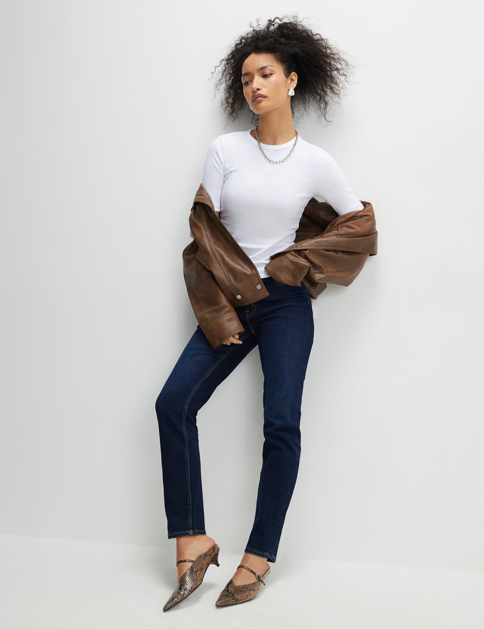 2 Pack Cotton Rich Fitted Tops - image 5