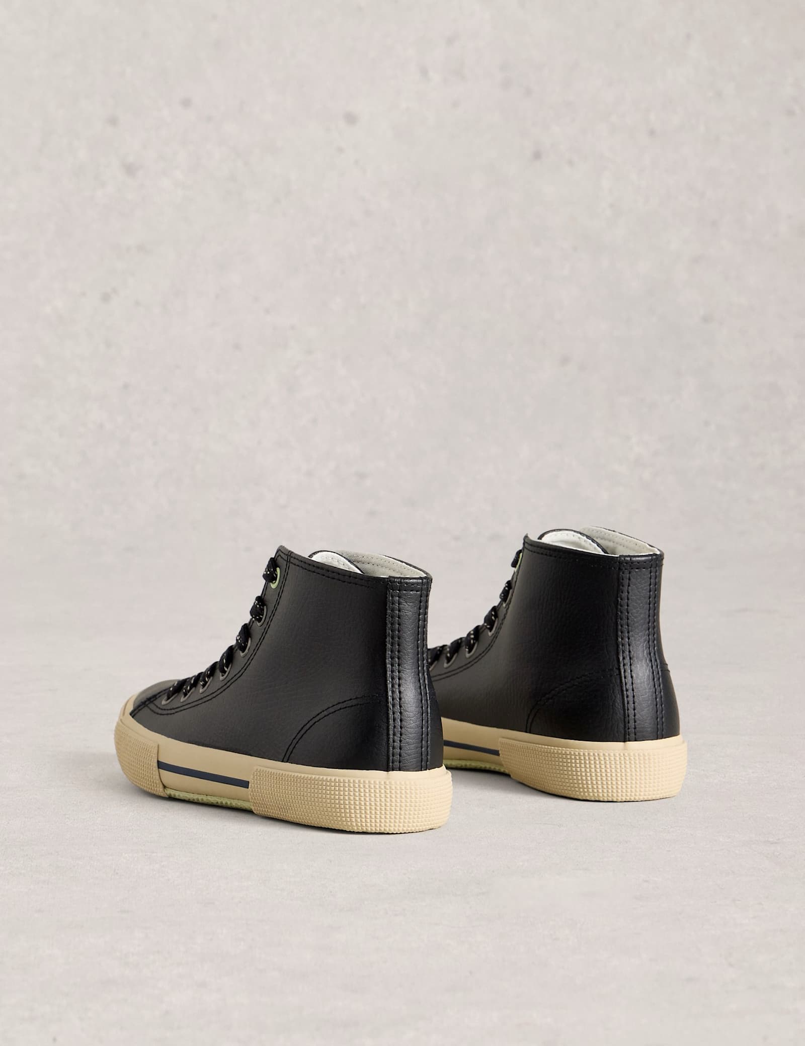 Lace Up High Top Trainers - image 3