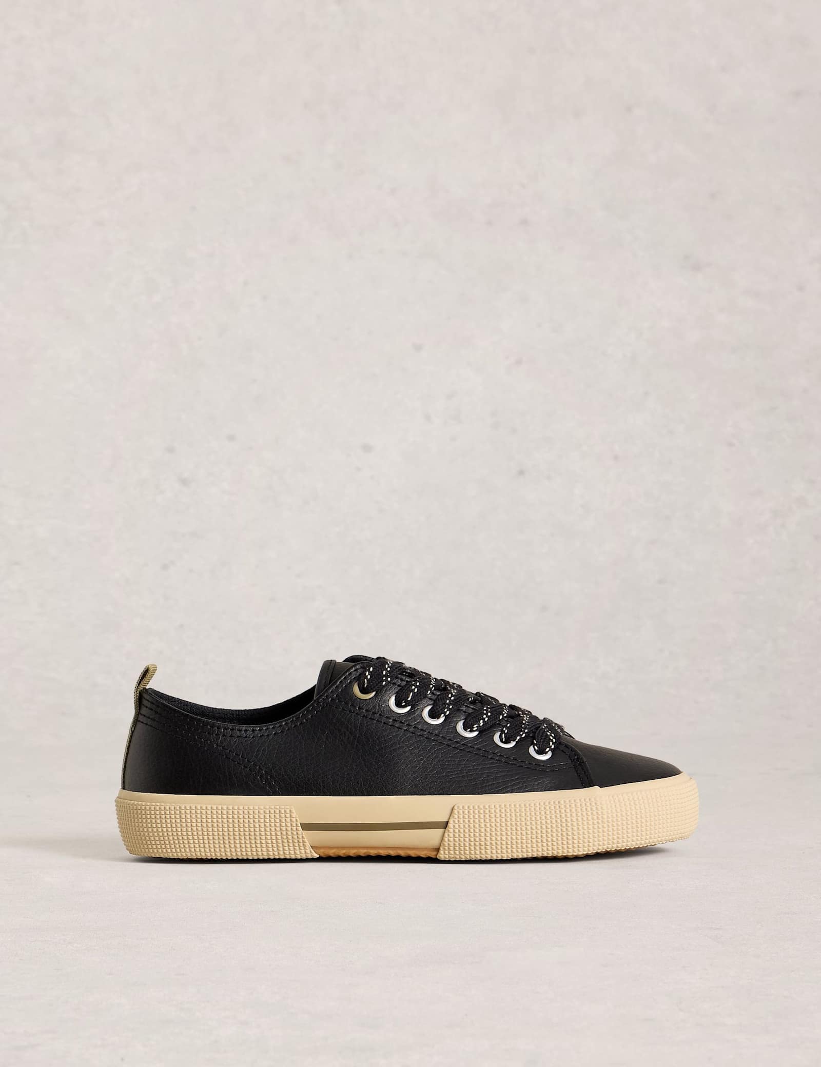 Leather Lace Up Trainers - image 2