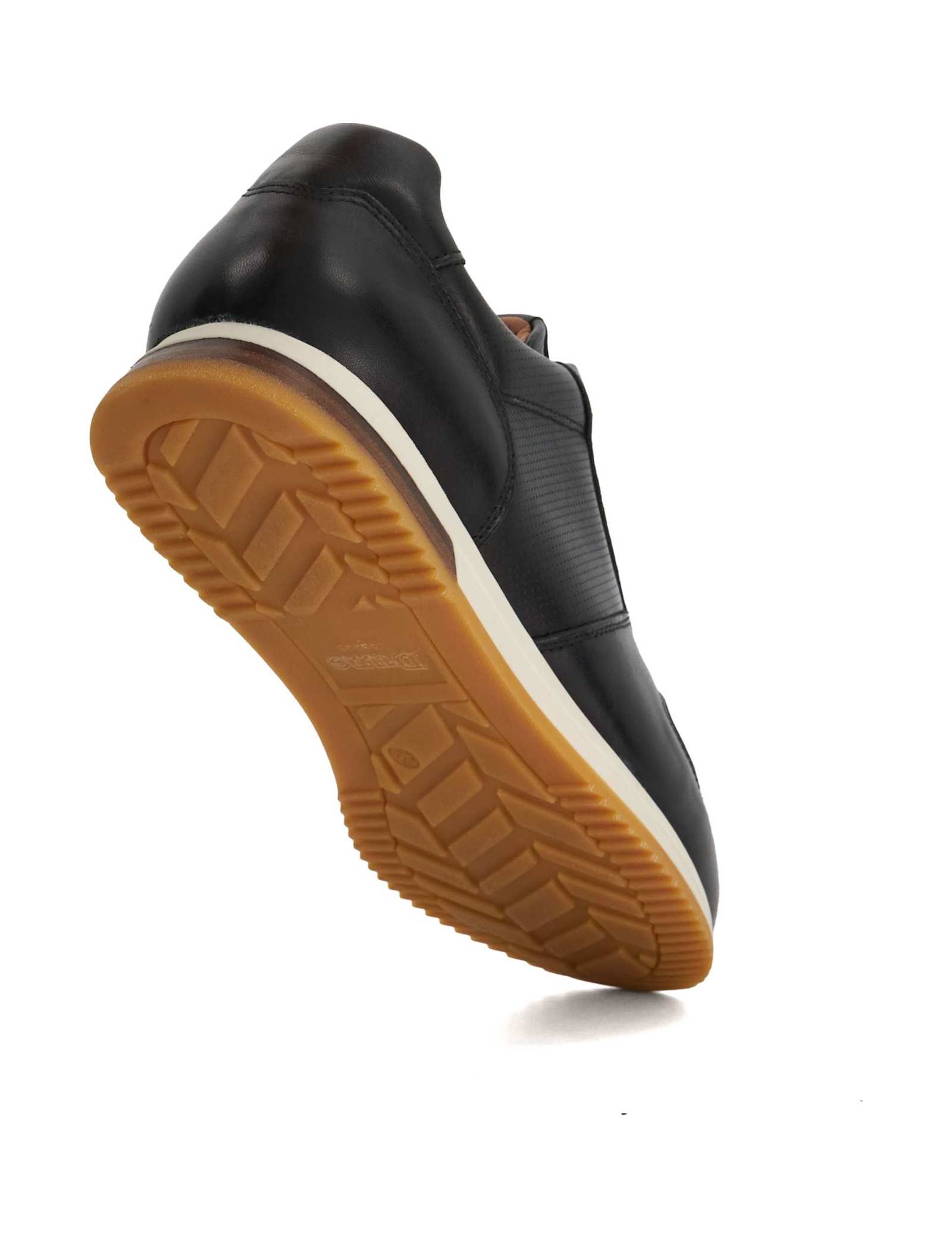 Wide Fit Leather Lace Up Trainers - image 4