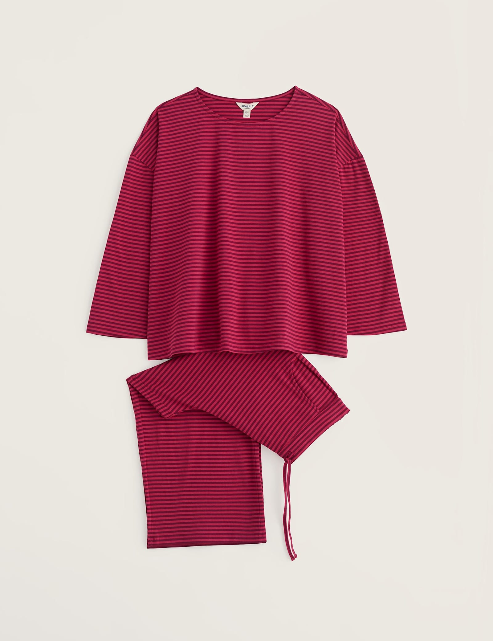 Cotton Rich Striped Pyjama Set - image 2