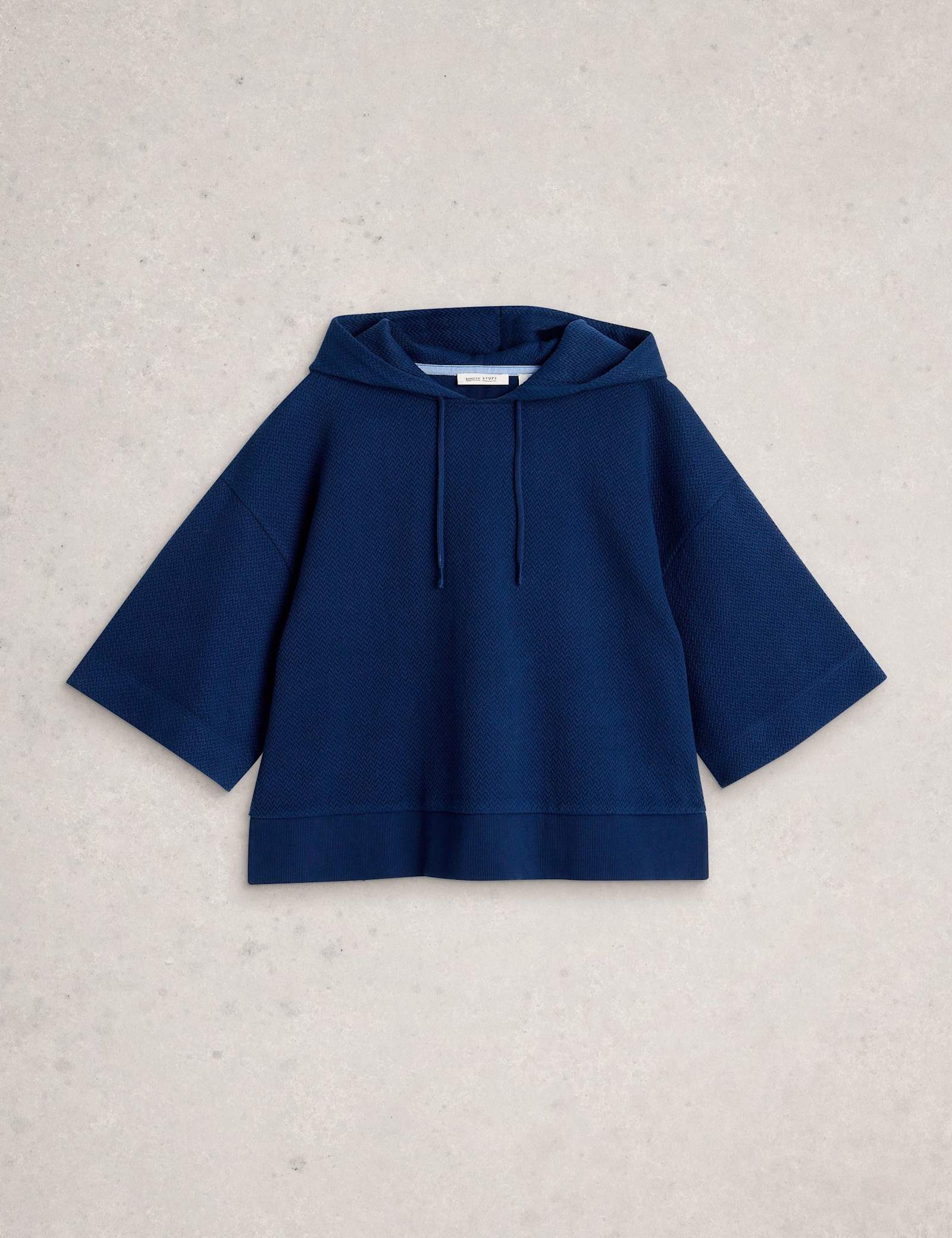 Pure Cotton Textured Hoodie - image 1