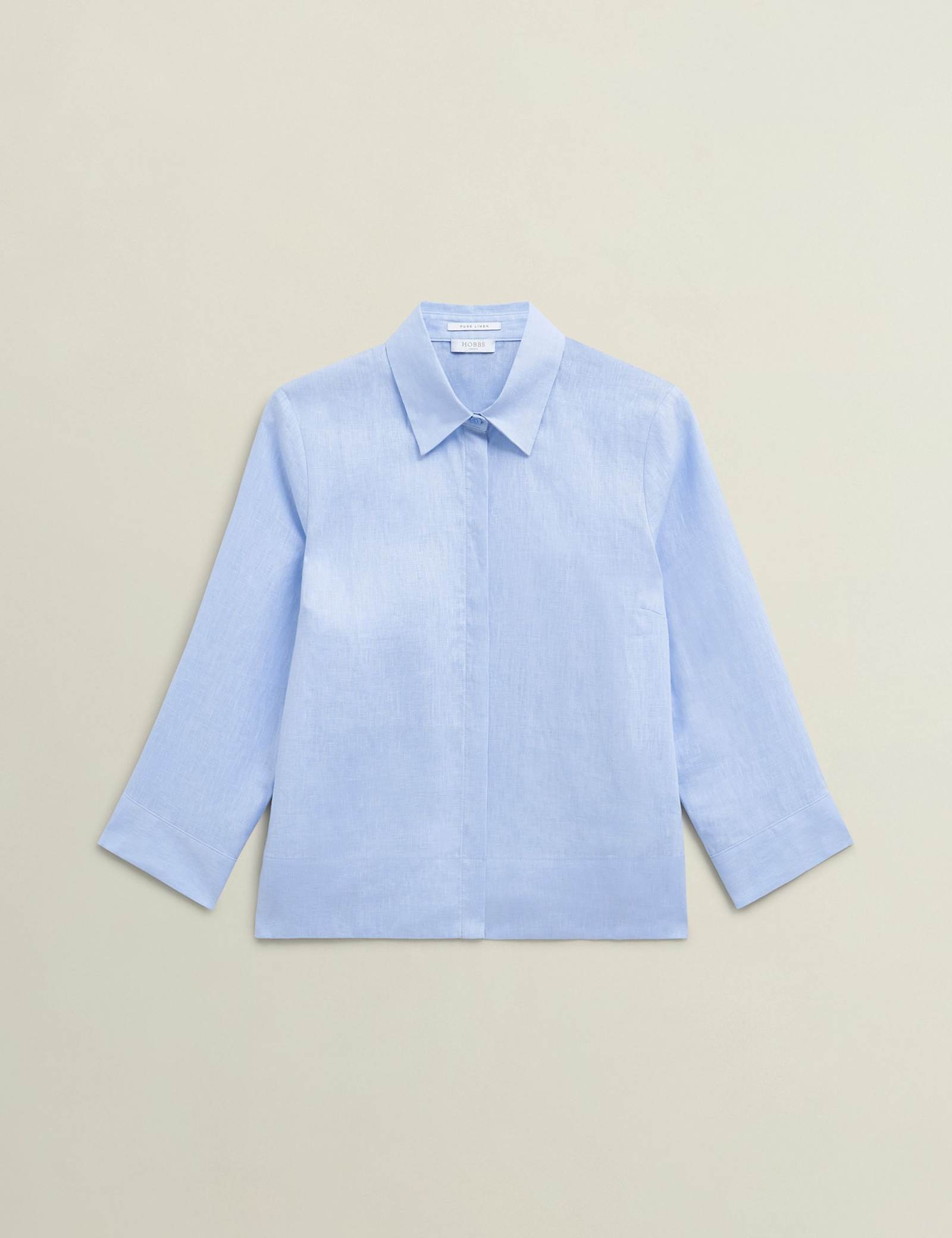 Pure Linen Button Through Shirt - image 1