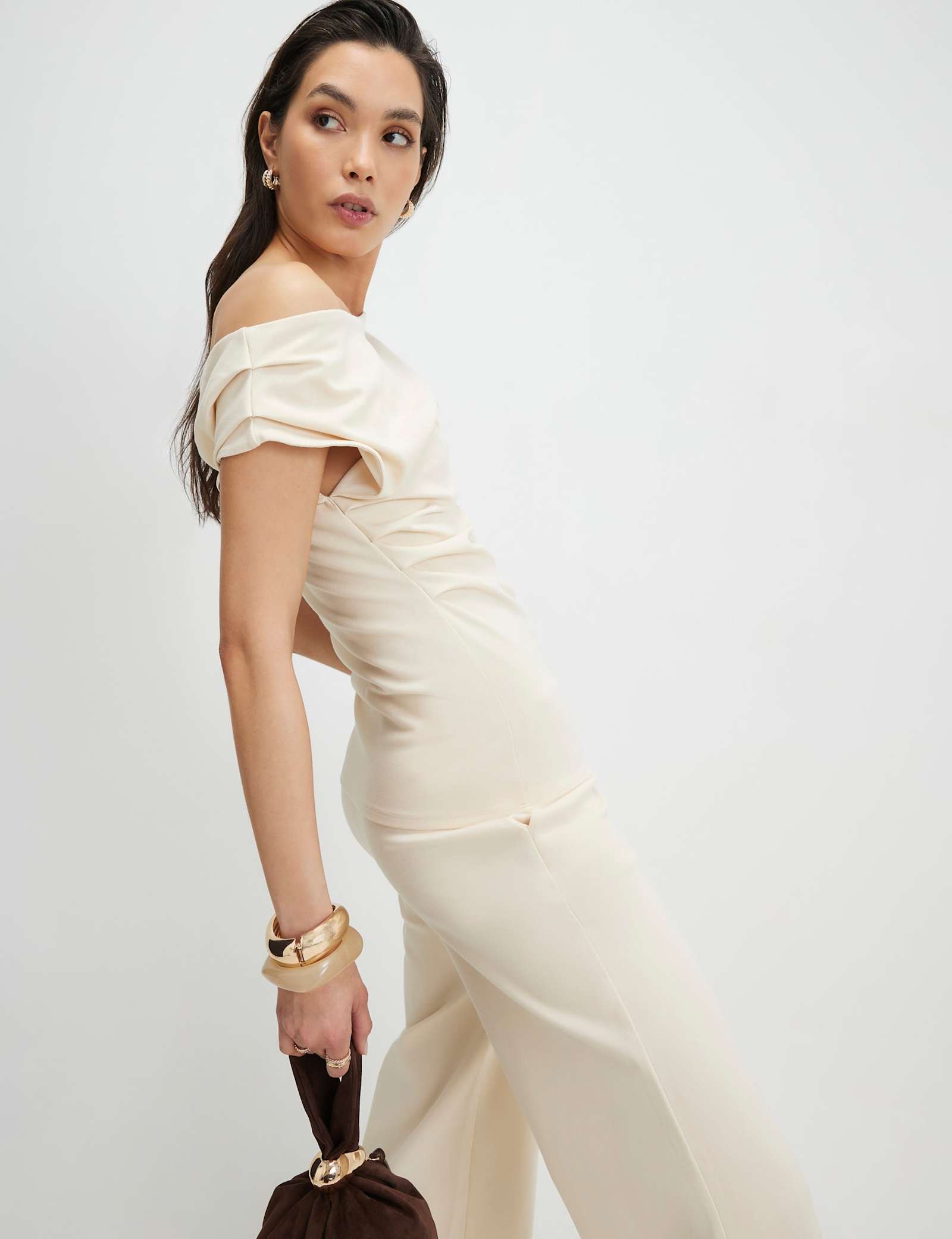 Jersey One Shoulder Top - image 5